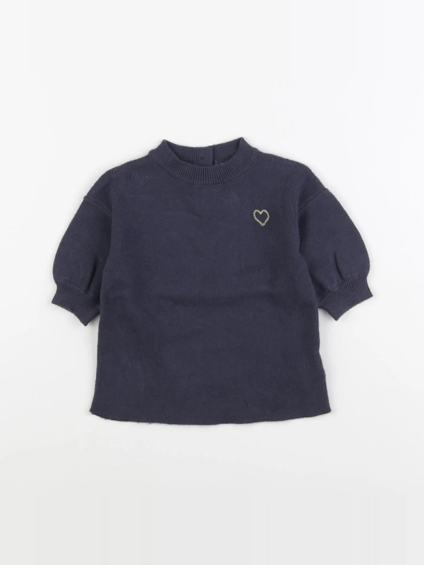 Vertbaudet - robe bleu - 3 mois