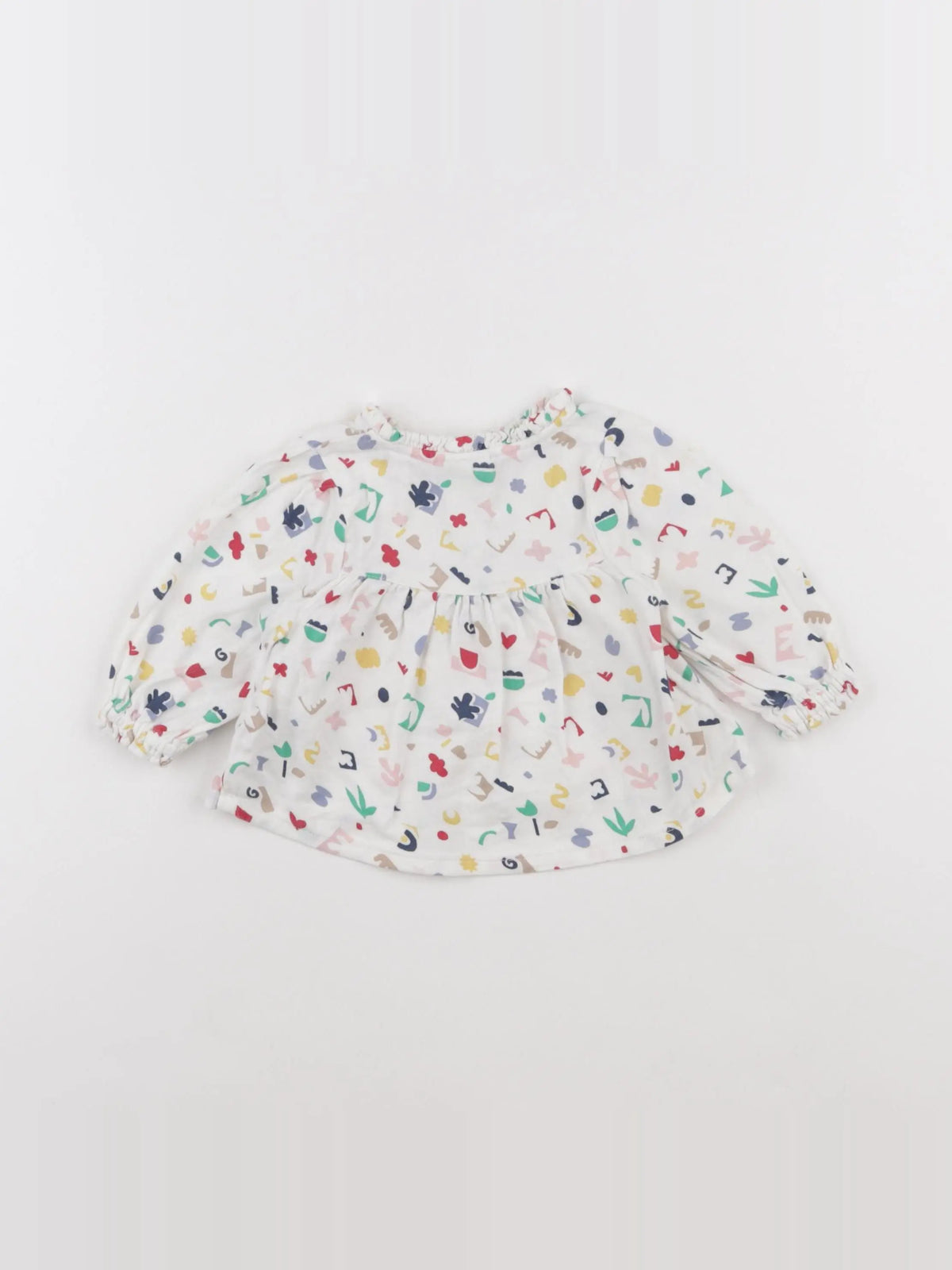 Tape à l'oeil - blouse blanc - 3 mois