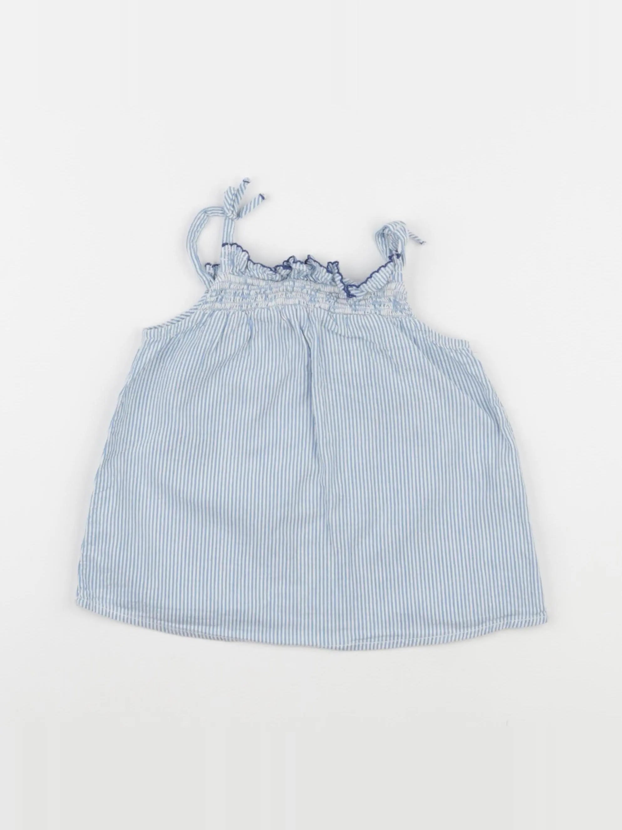 Zara - blouse bleu - 18/24 mois