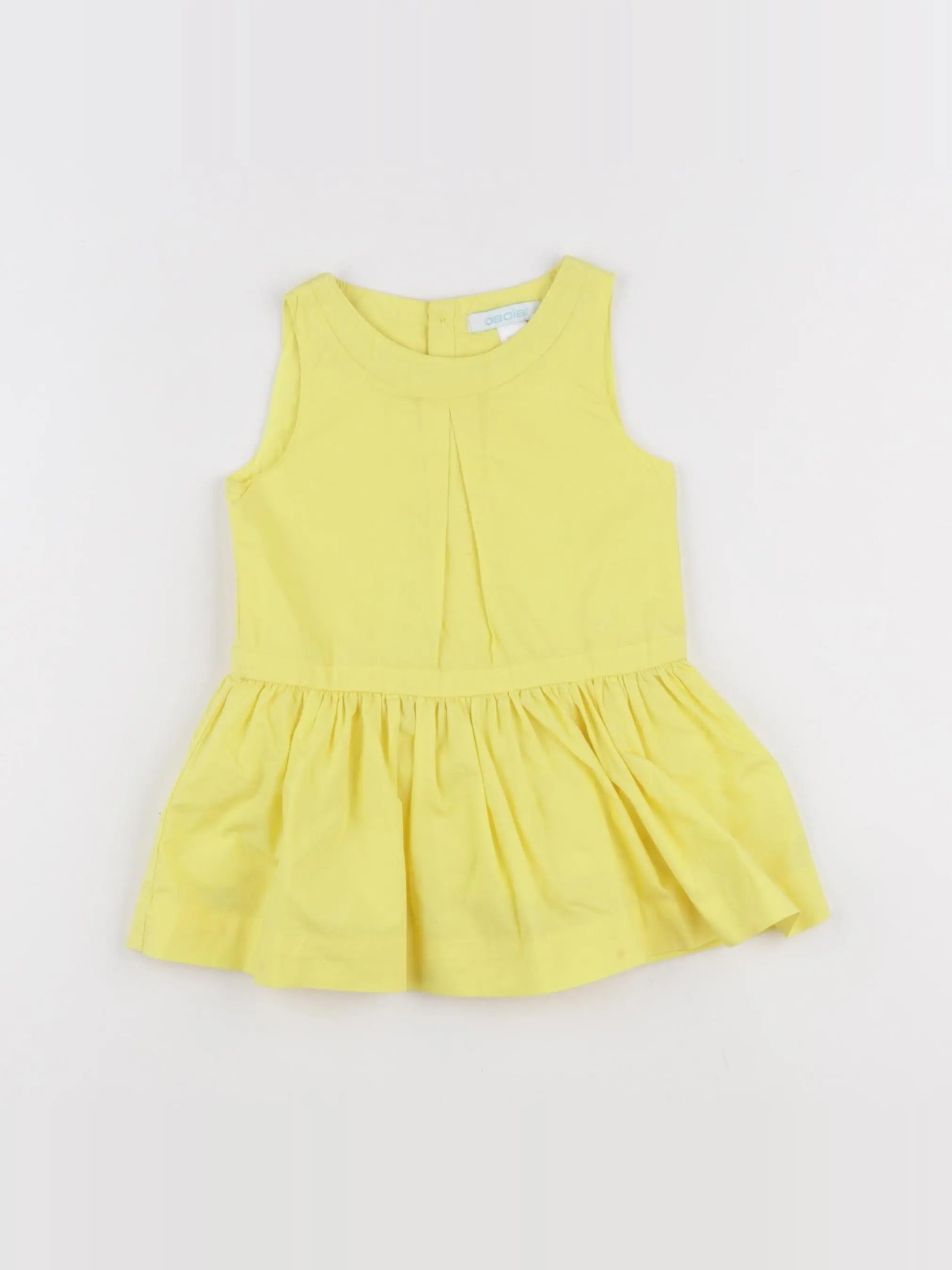 Obaïbi - robe jaune - 6 mois