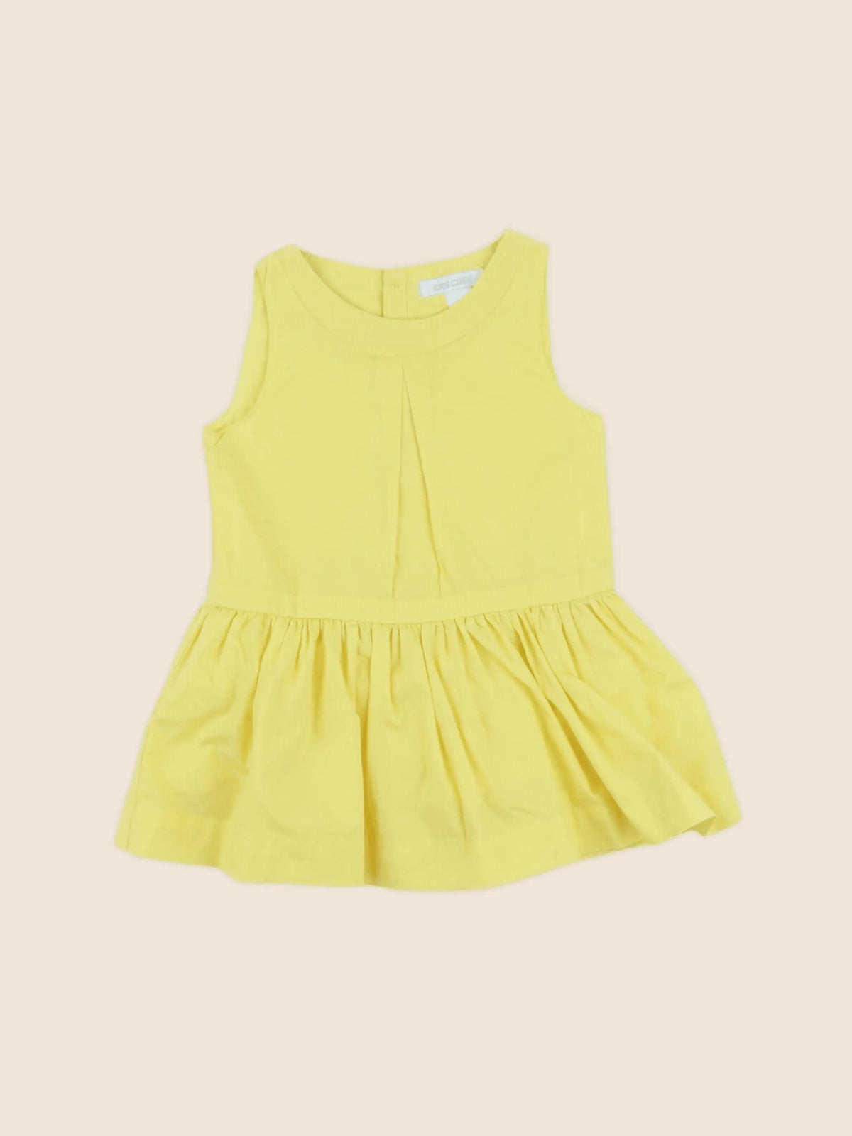 Obaïbi - robe jaune - 6 mois