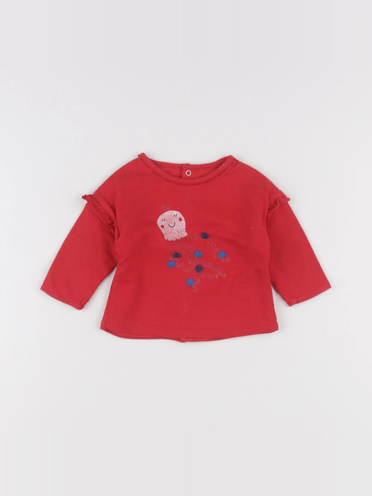 Catimini - sweat rouge - 3 mois