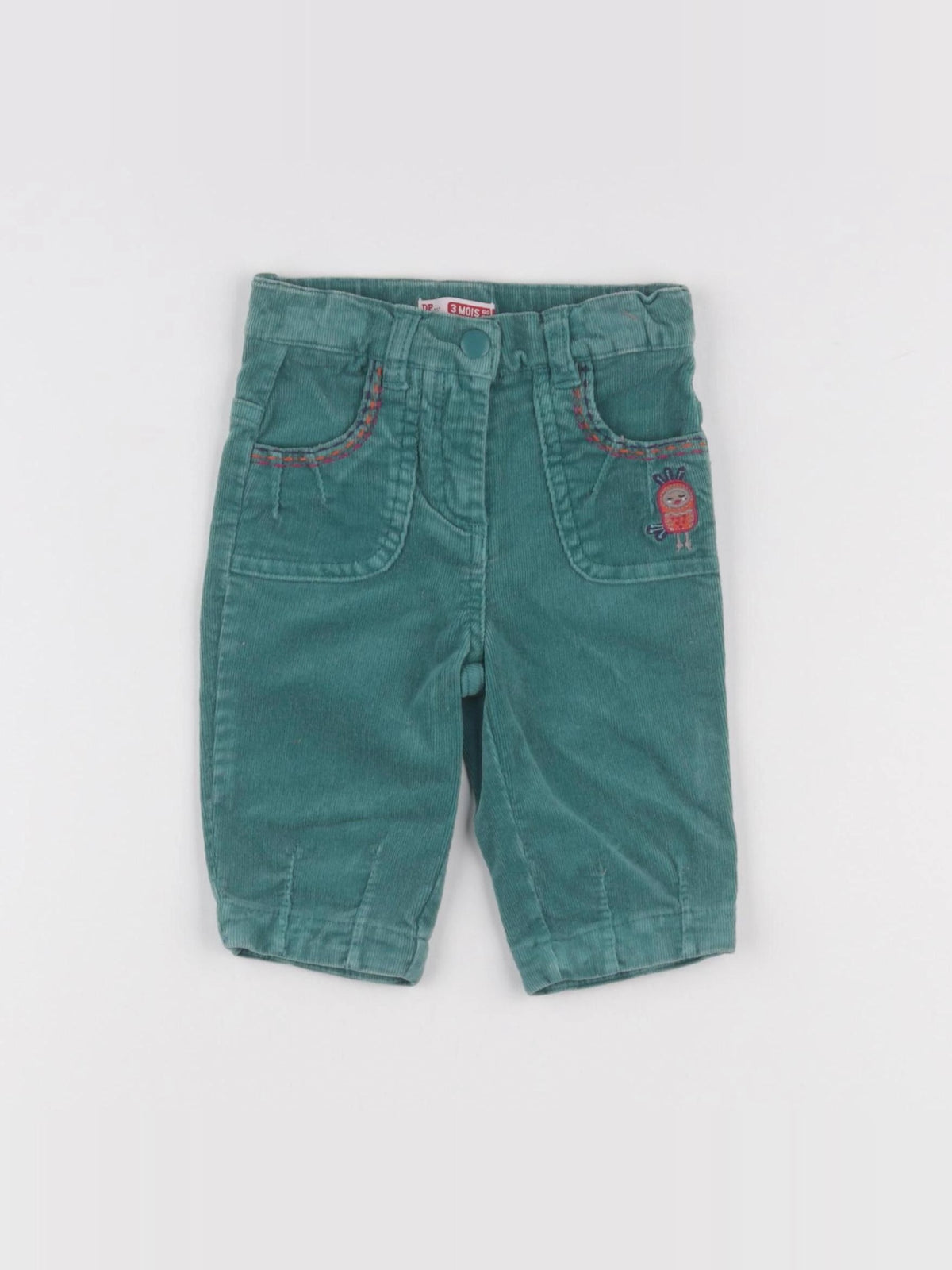 DPAM - pantalon vert - 3 mois