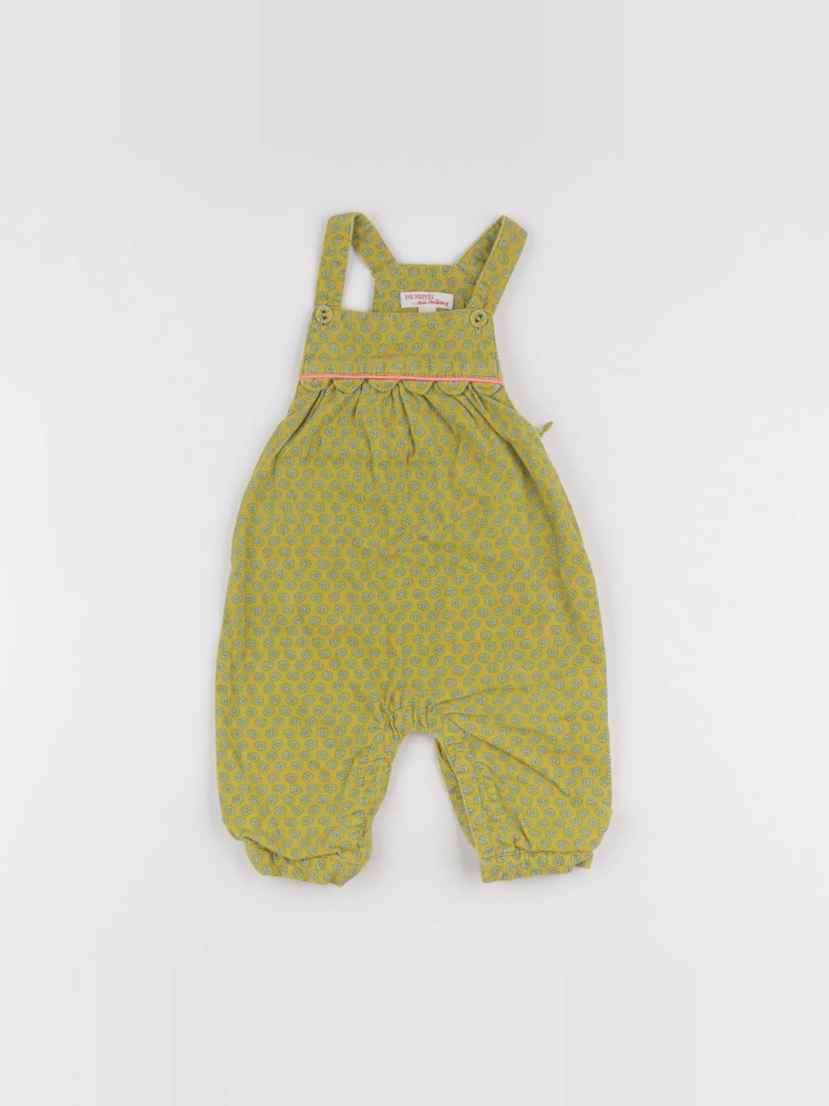 DPAM - combinaison jaune, vert - 6 mois