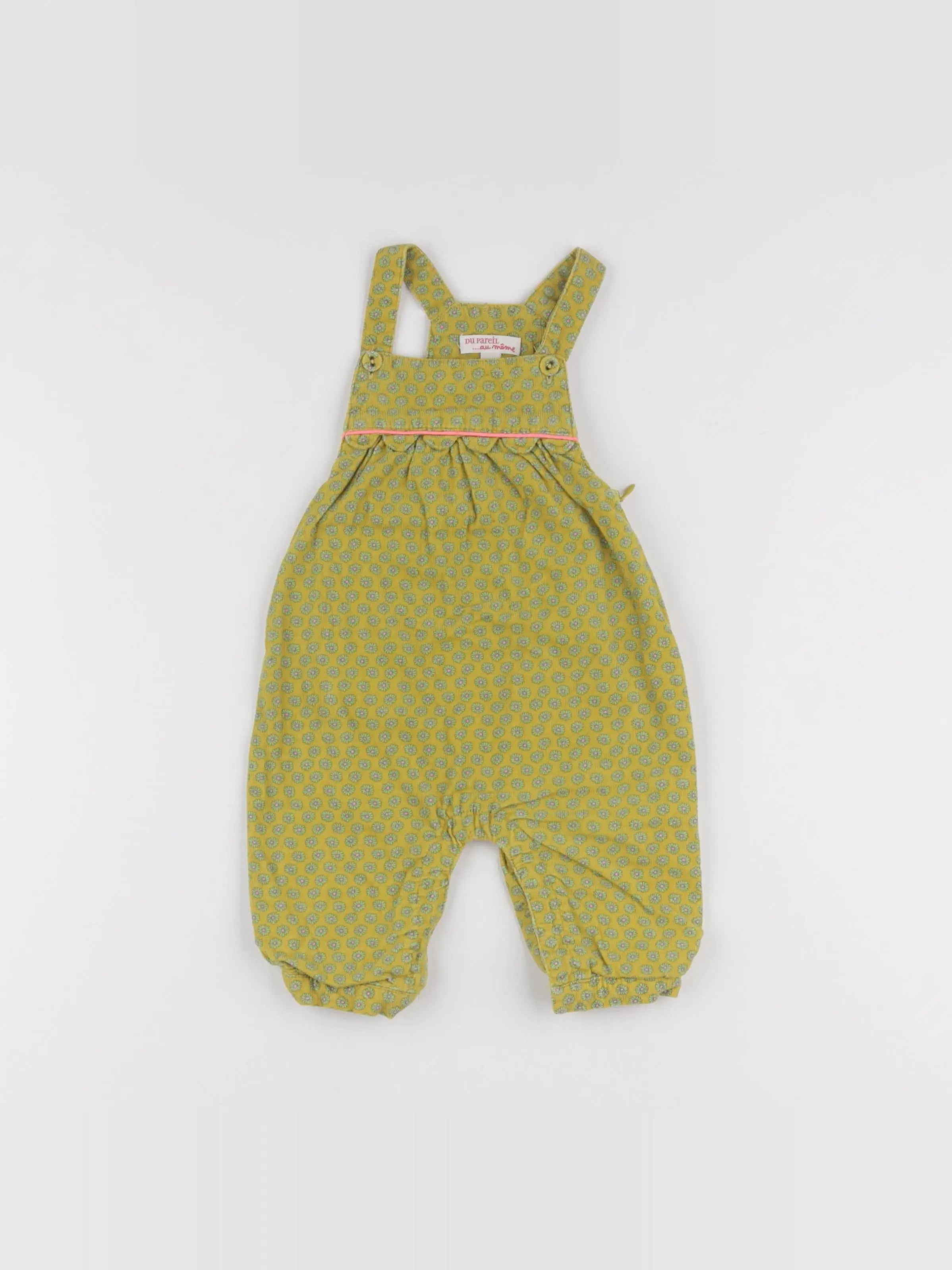 DPAM - combinaison jaune, vert - 6 mois