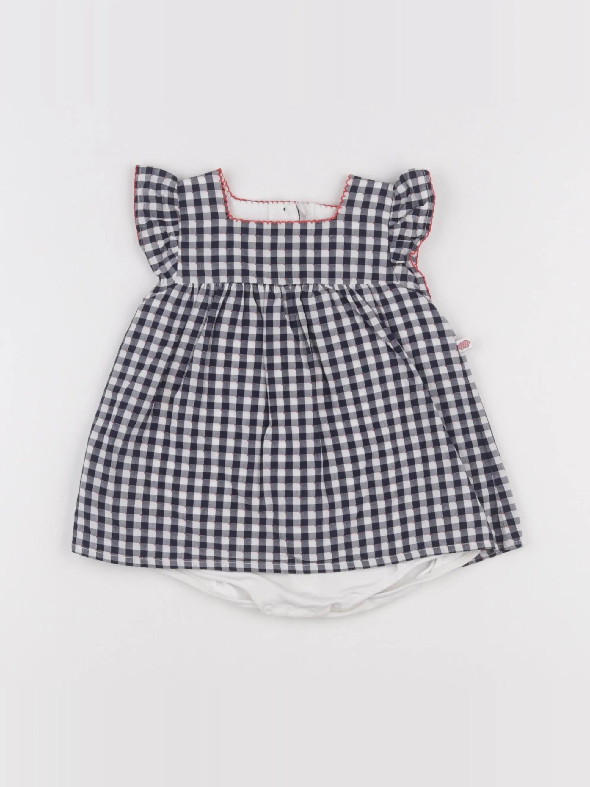 Absorba - body robe bleu, blanc - 9 mois