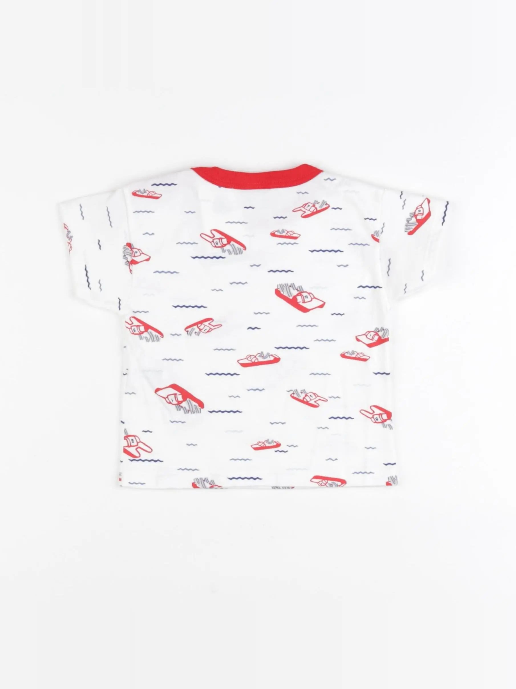Petit Bateau - tee-shirt multicolore - 6 mois
