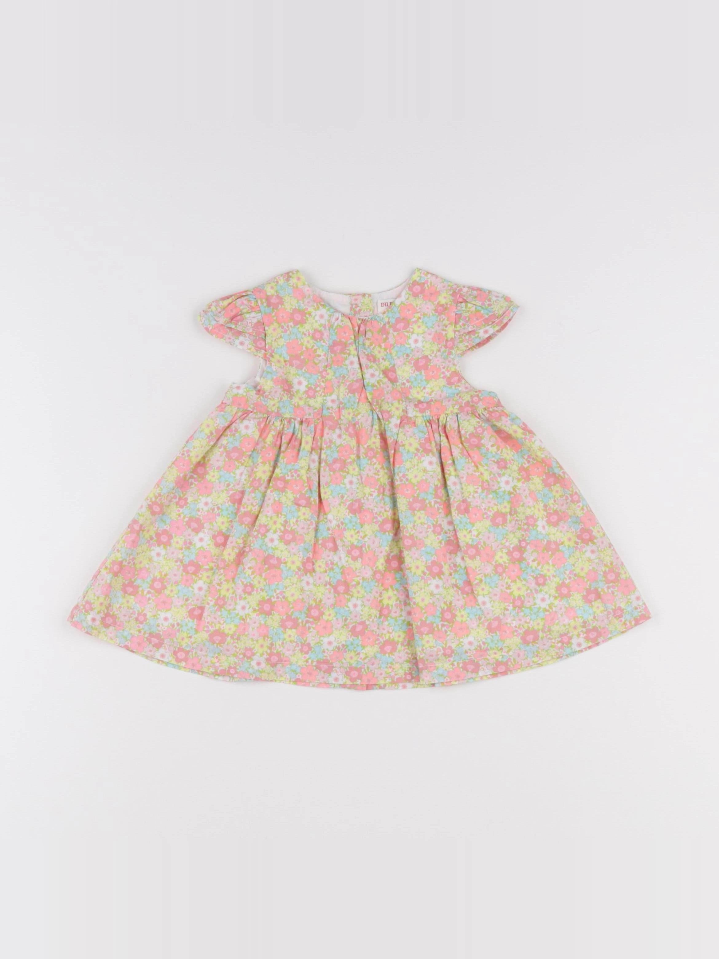 DPAM - robe multicolore - 3 mois