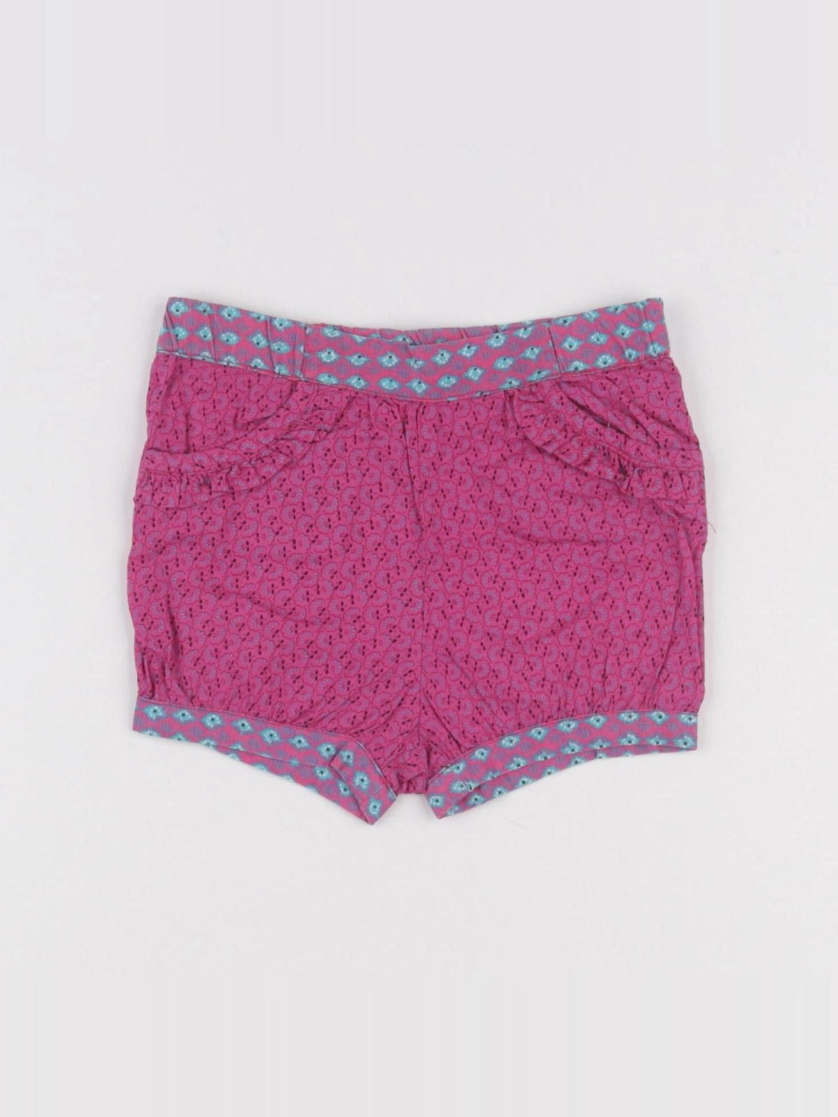 DPAM - short violet, rose - 12 mois