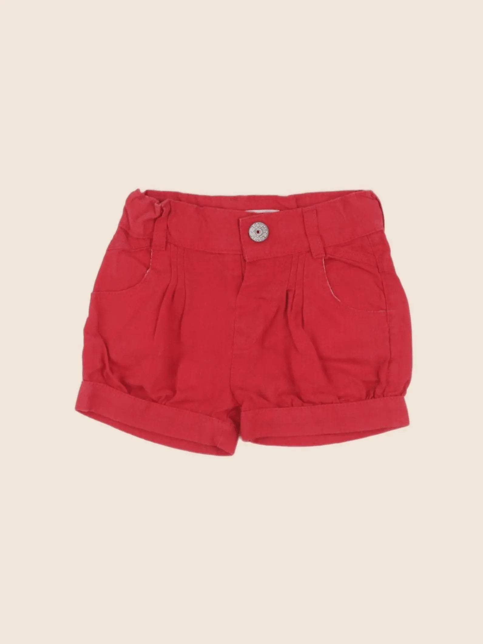 Catimini - short rouge - 6 mois