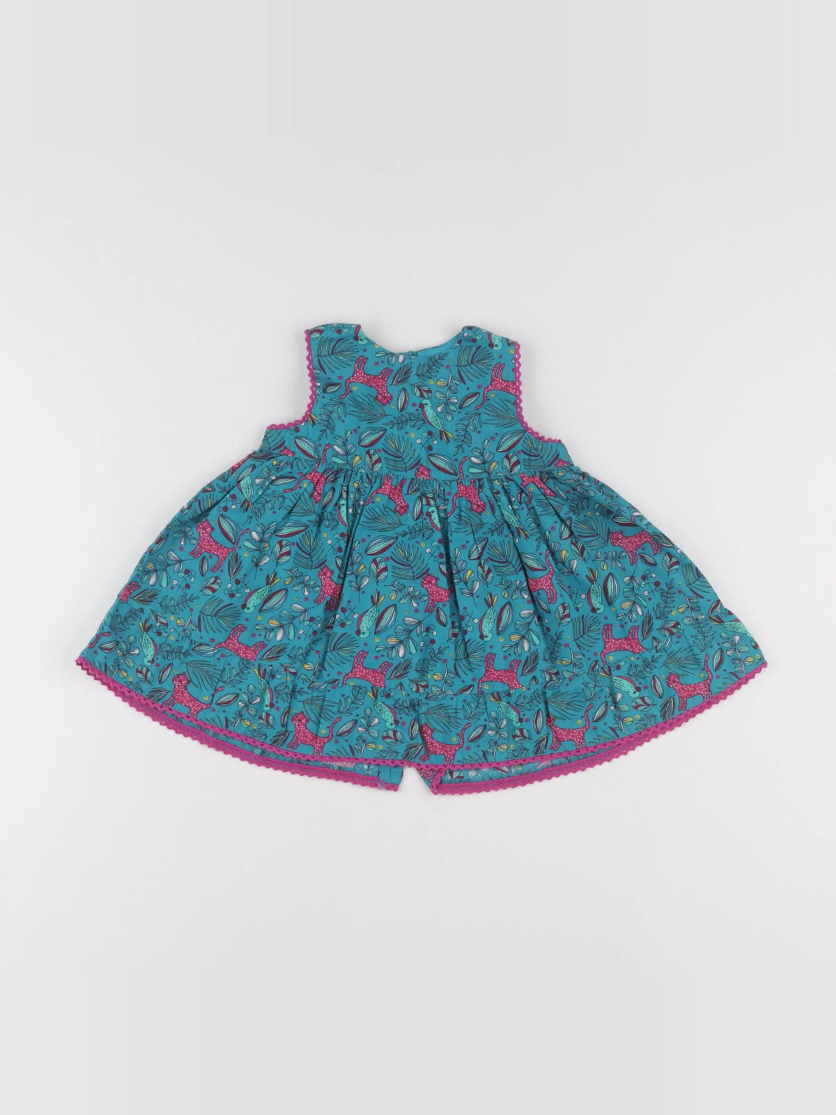 DPAM - robe multicolore - 6 mois