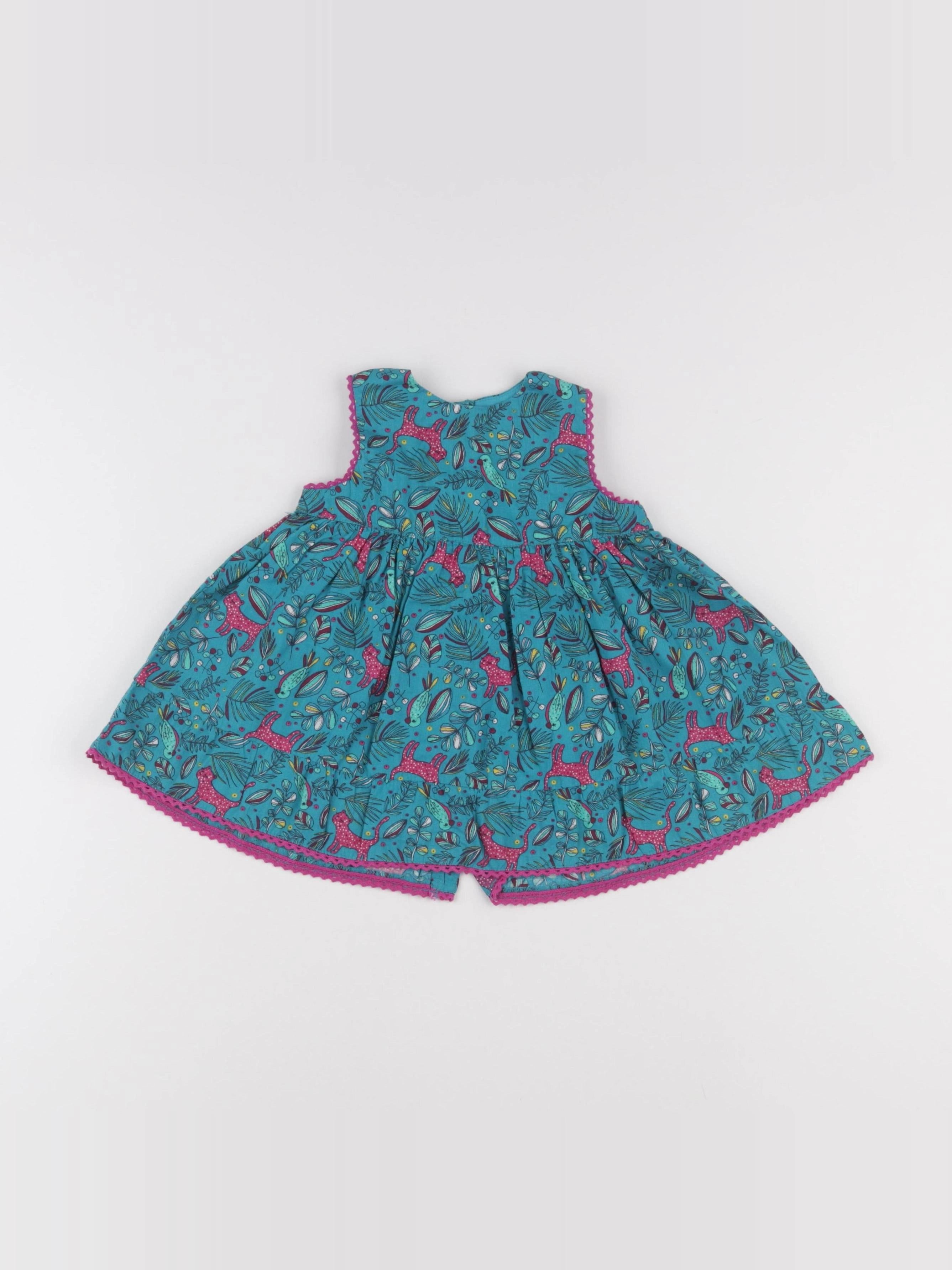 DPAM - robe multicolore - 6 mois