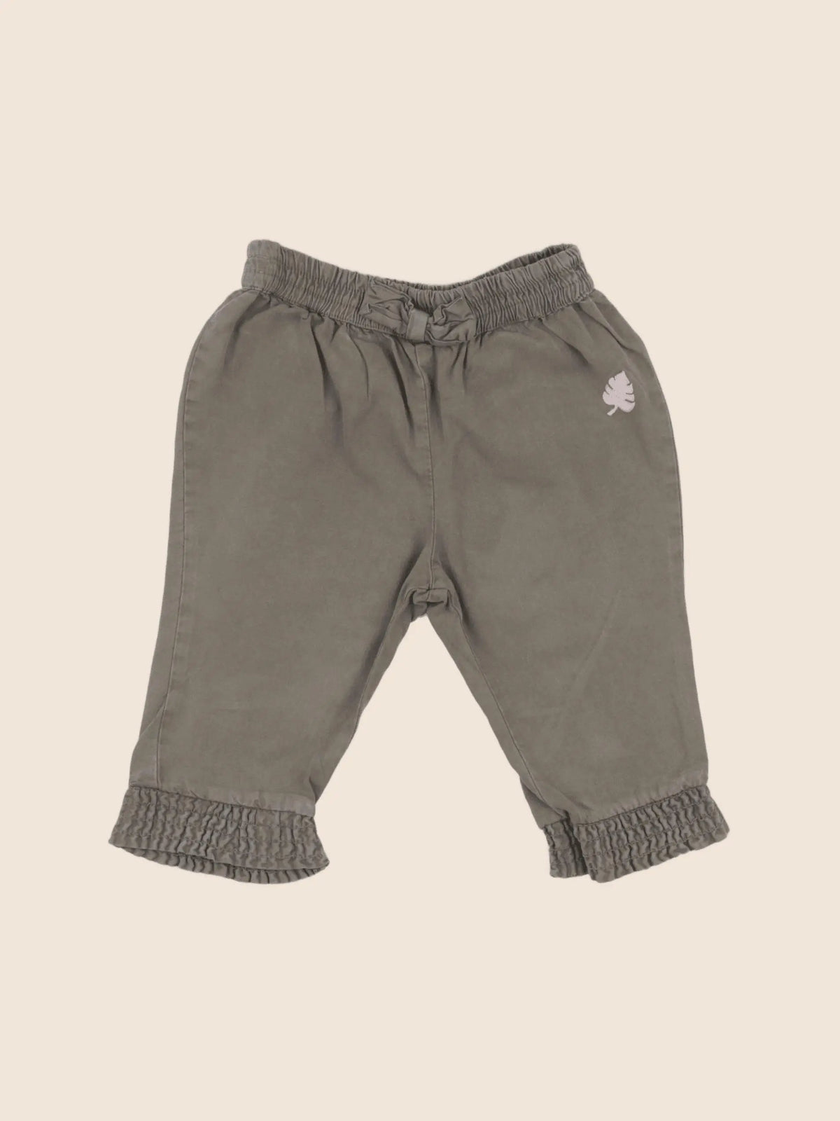 IKKS - pantalon vert - 6 mois