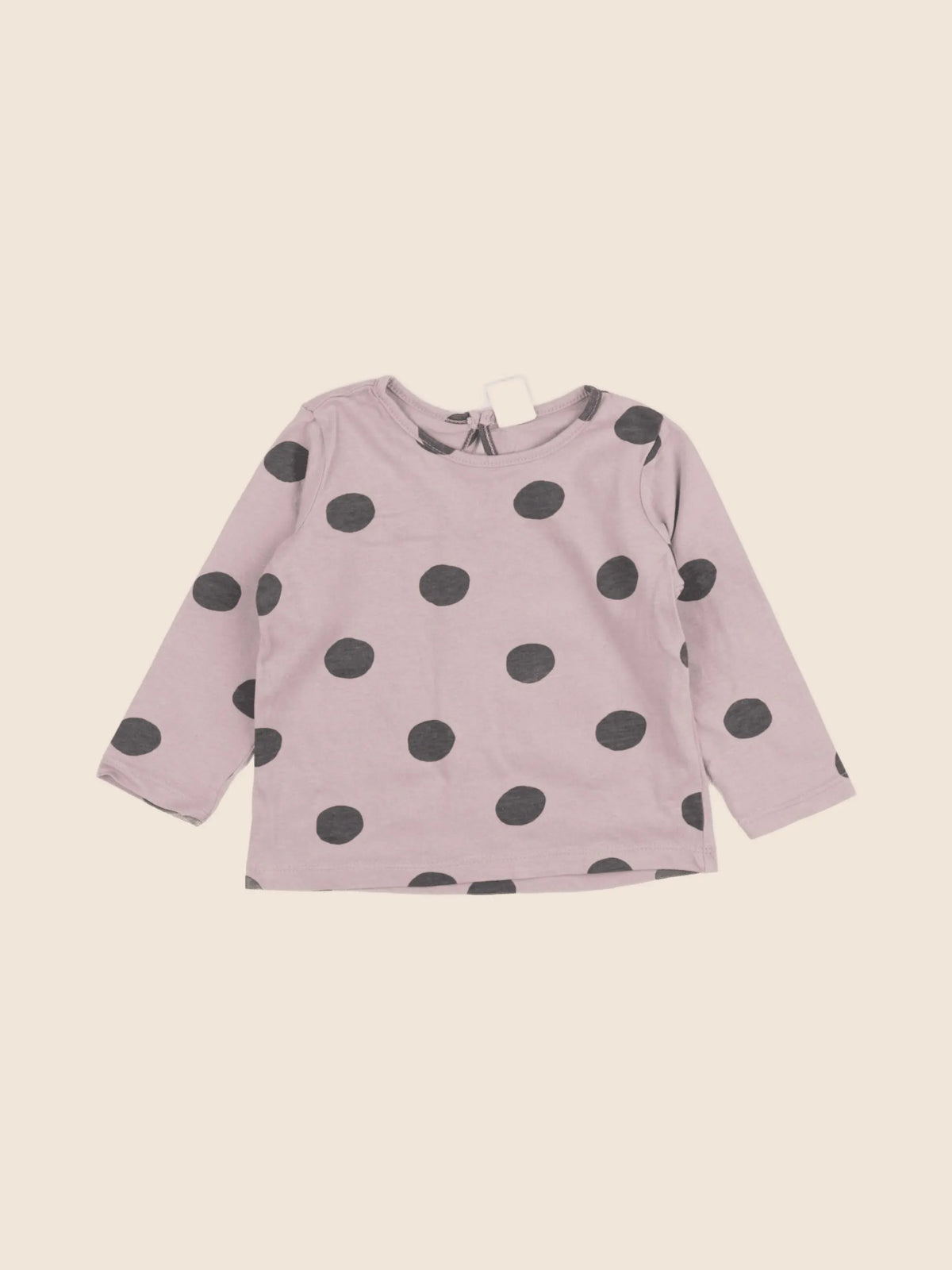 H&M - tee-shirt rose - 6/9 mois