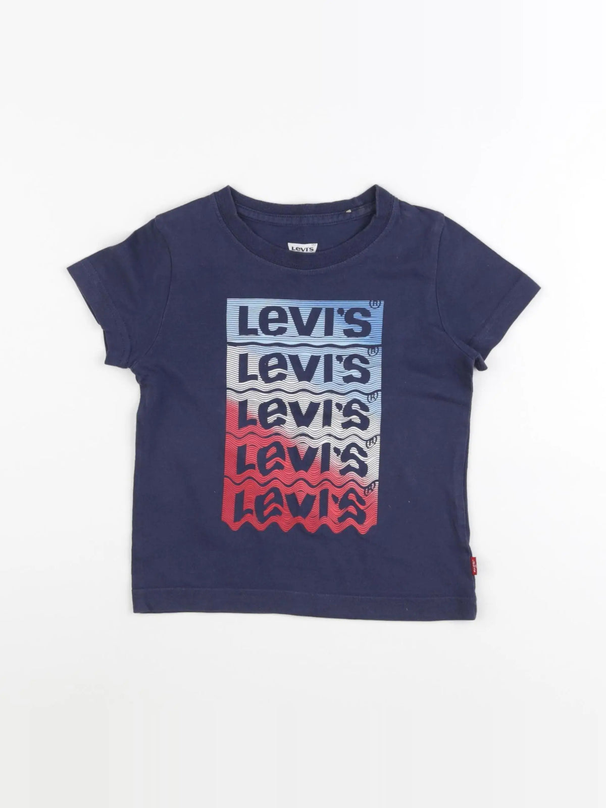 Levi's - tee-shirt bleu - 2 ans