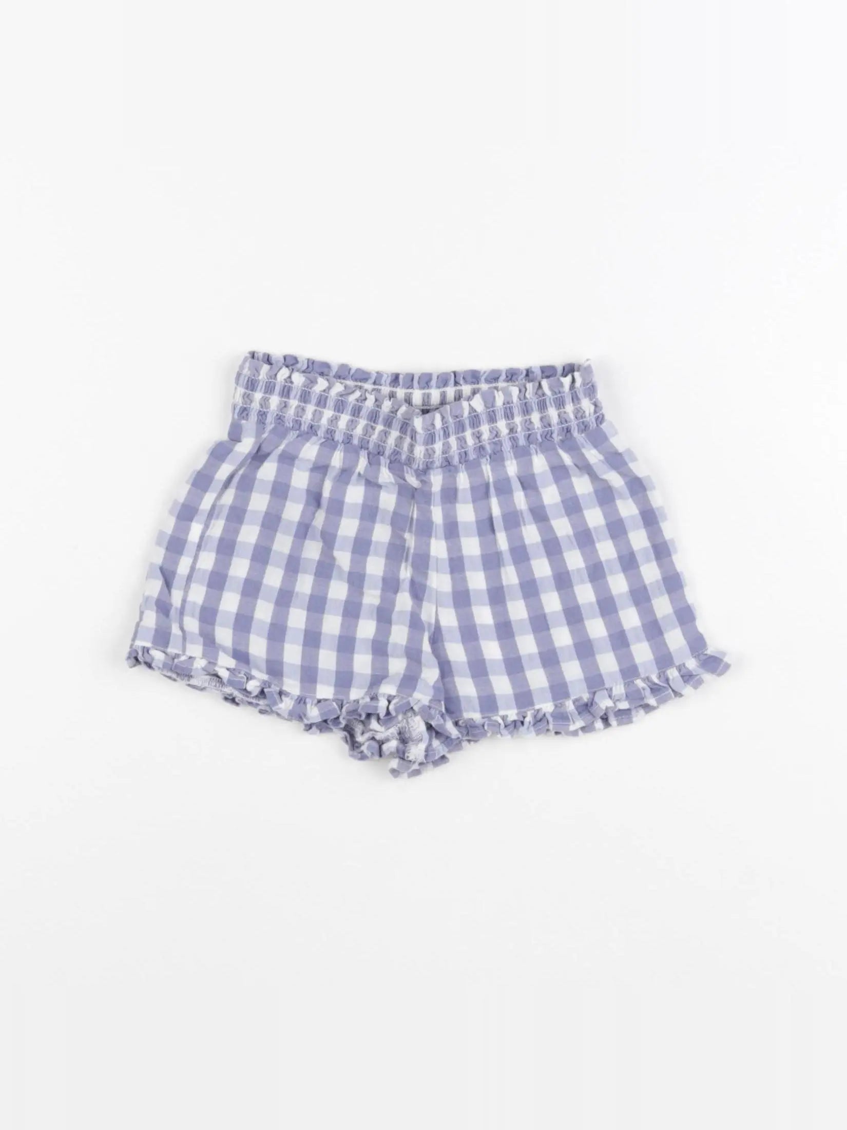 Mango - short blanc, bleu - 9/12 mois