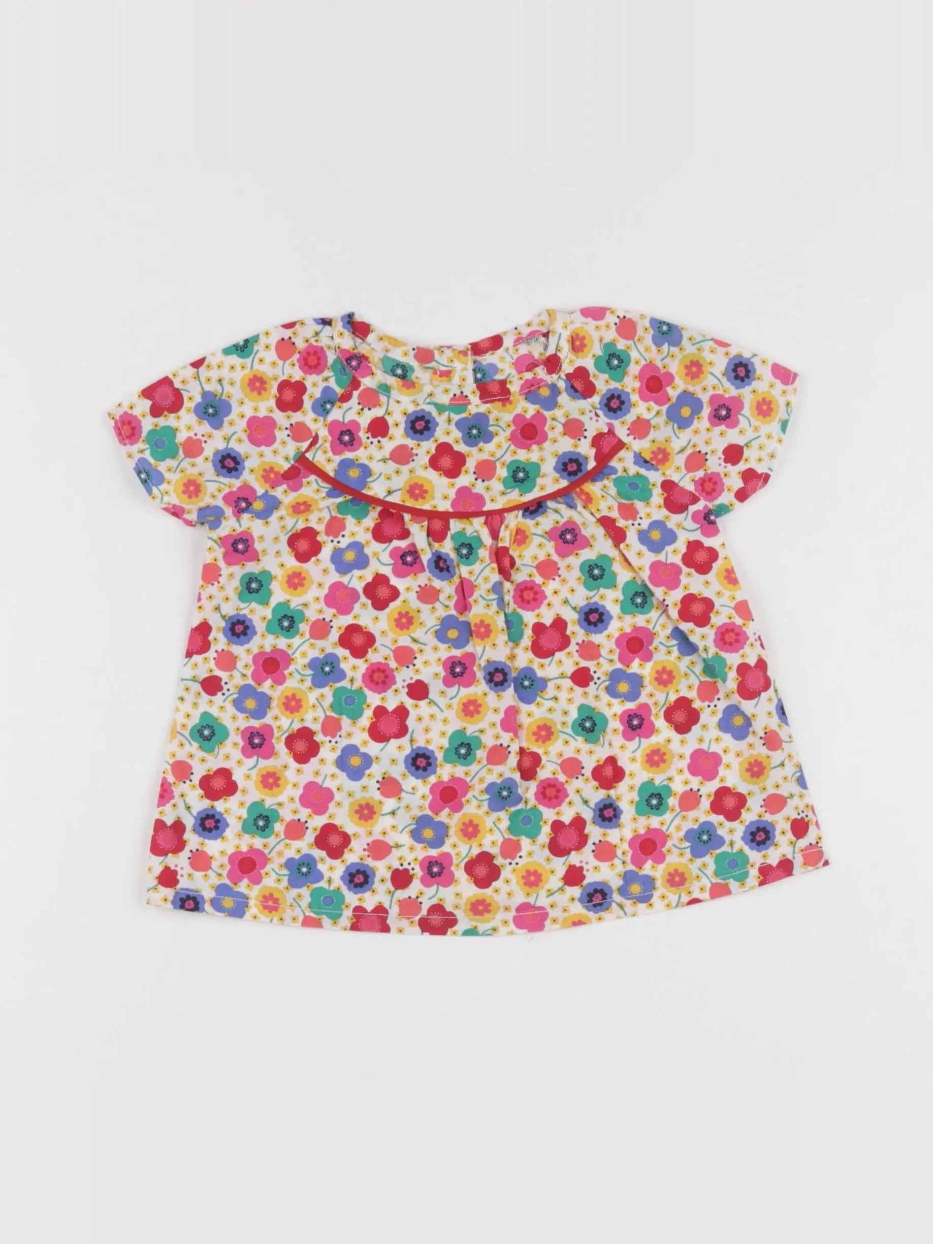 DPAM - blouse multicolore - 6 mois