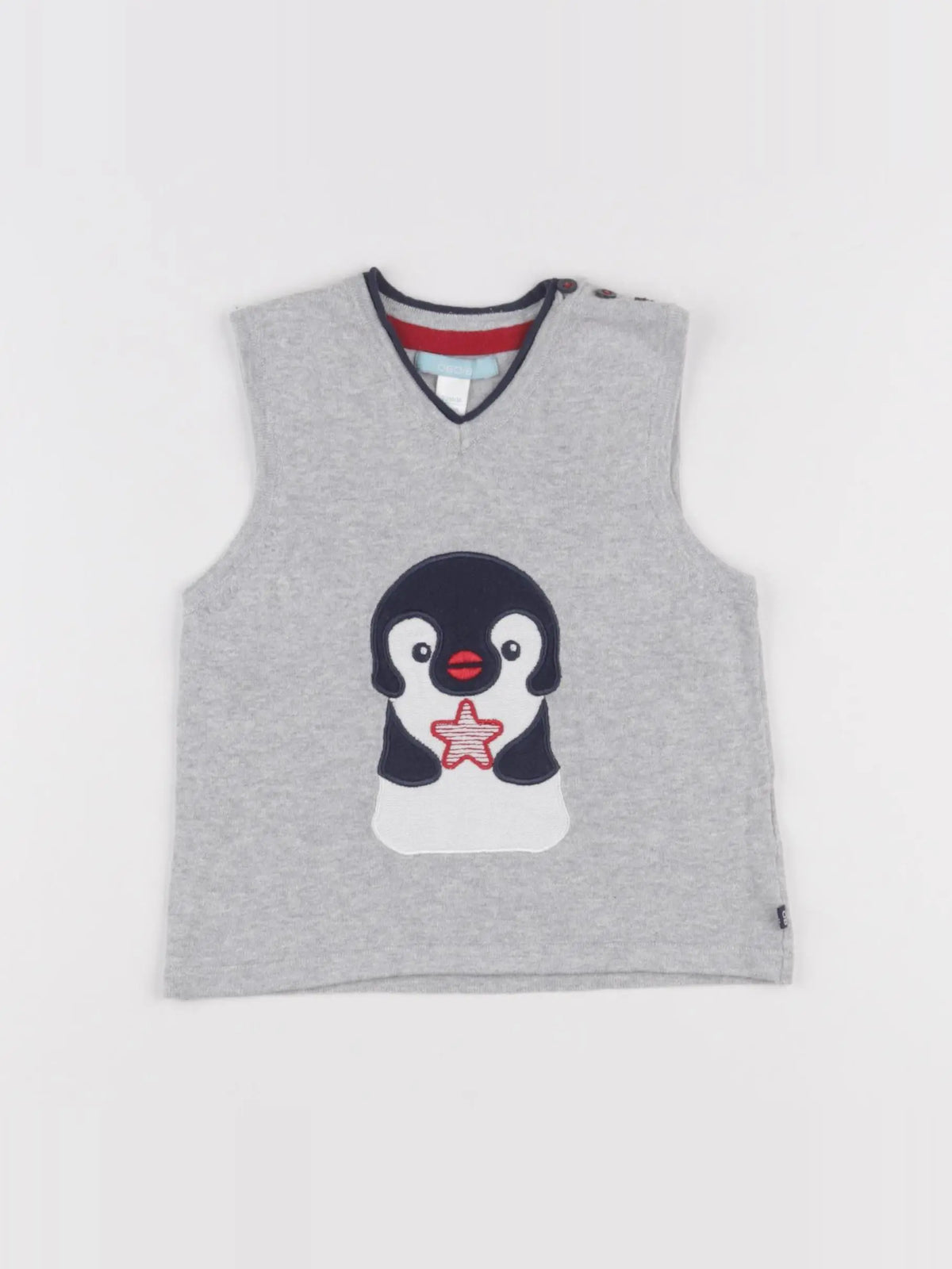 Obaïbi - pull gris - 24 mois