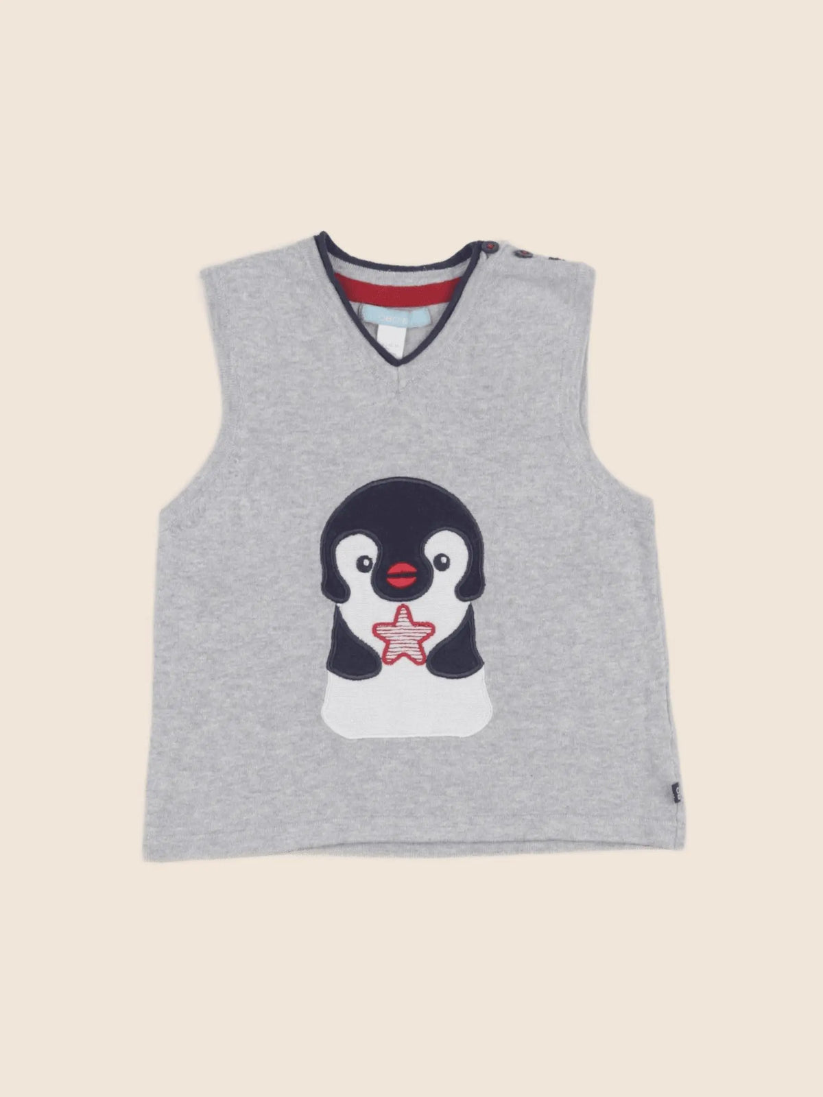 Obaïbi - pull gris - 24 mois
