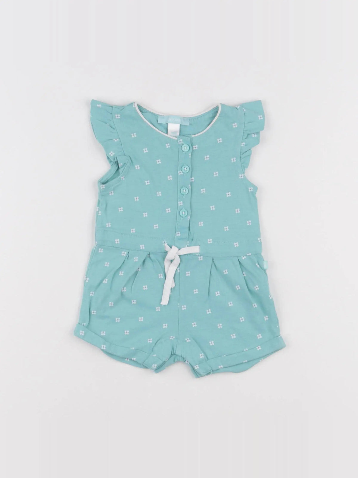 Obaïbi - combinaison bleu - 3 mois