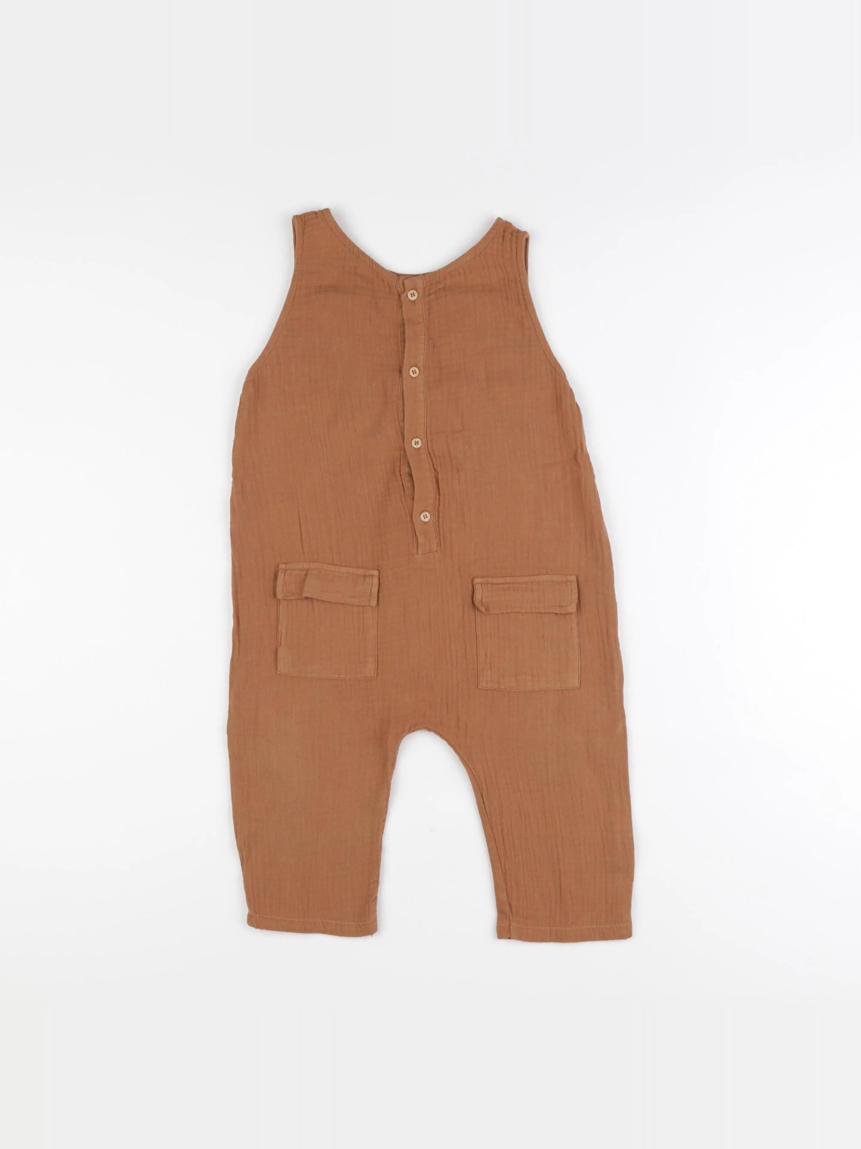 Zara - combinaison marron - 12/18 mois