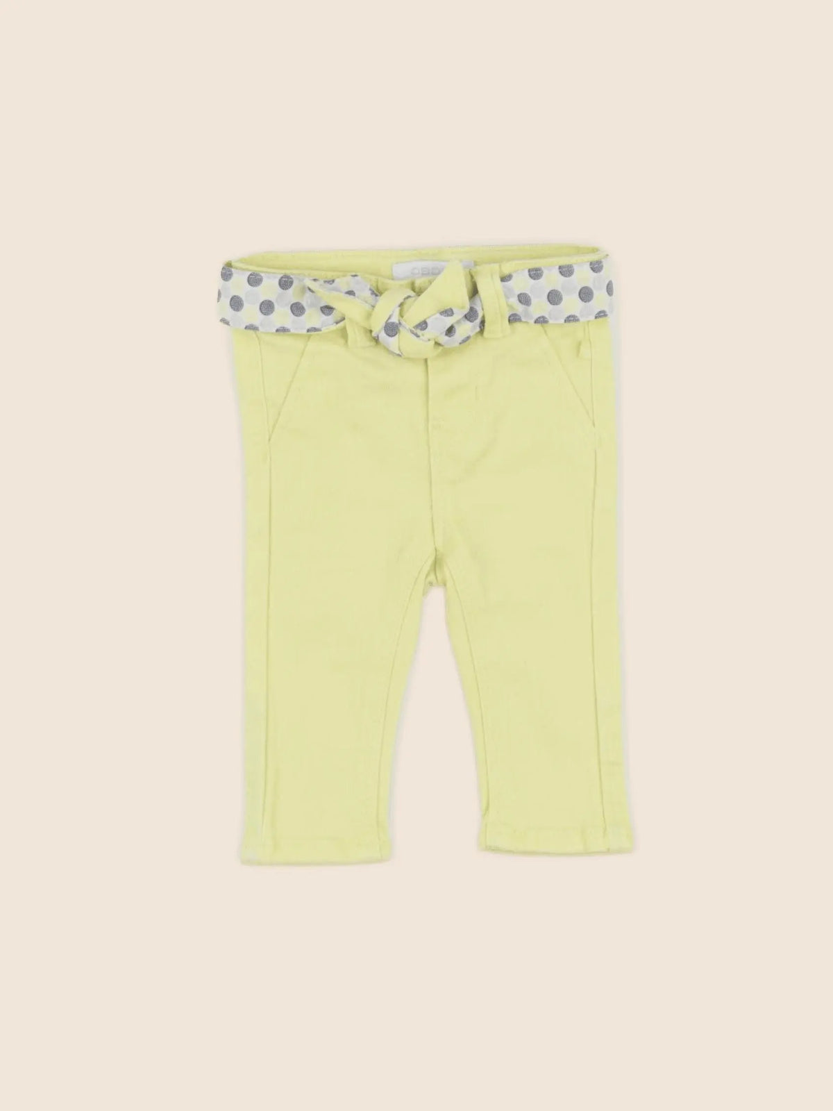 Obaïbi - pantalon jaune - 3 mois