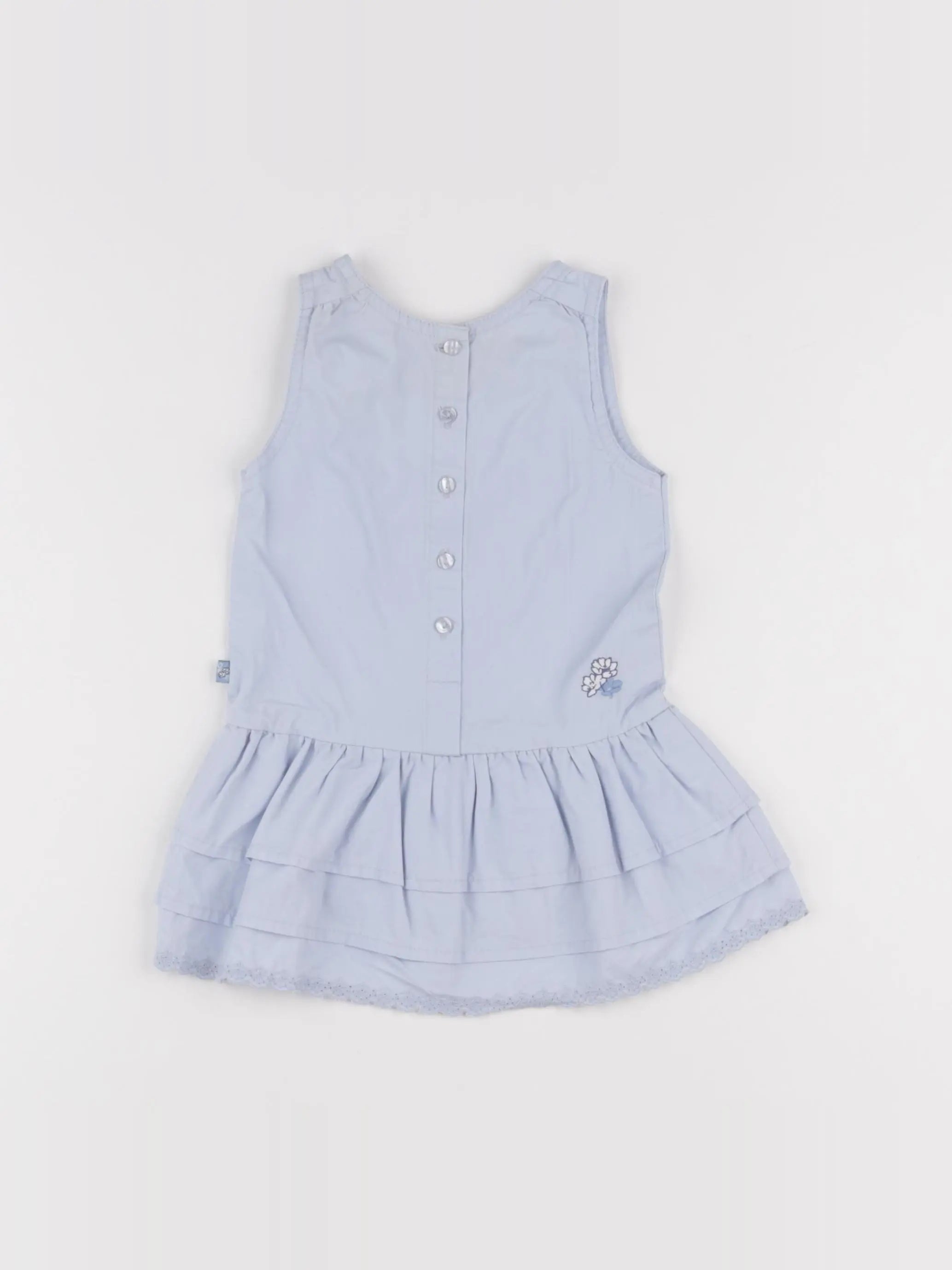 Obaïbi - robe bleu - 6 mois