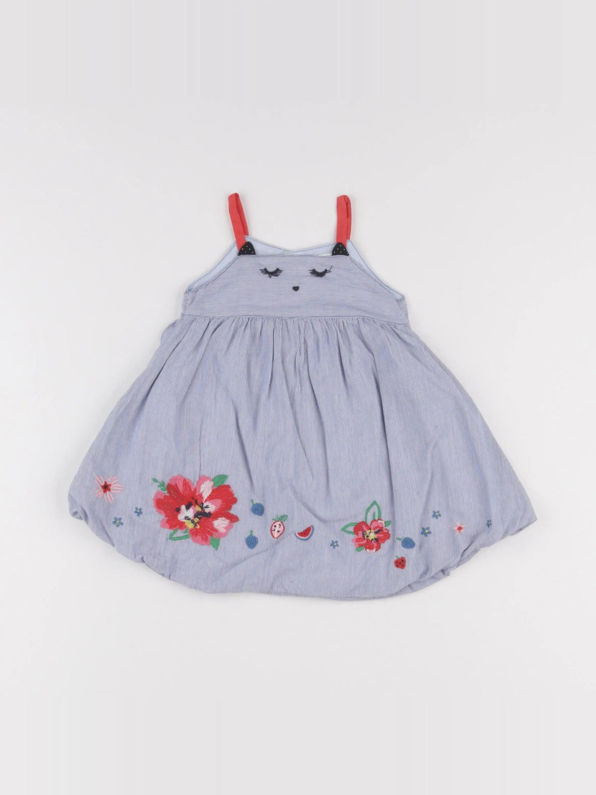 Absorba - robe bleu - 3 mois