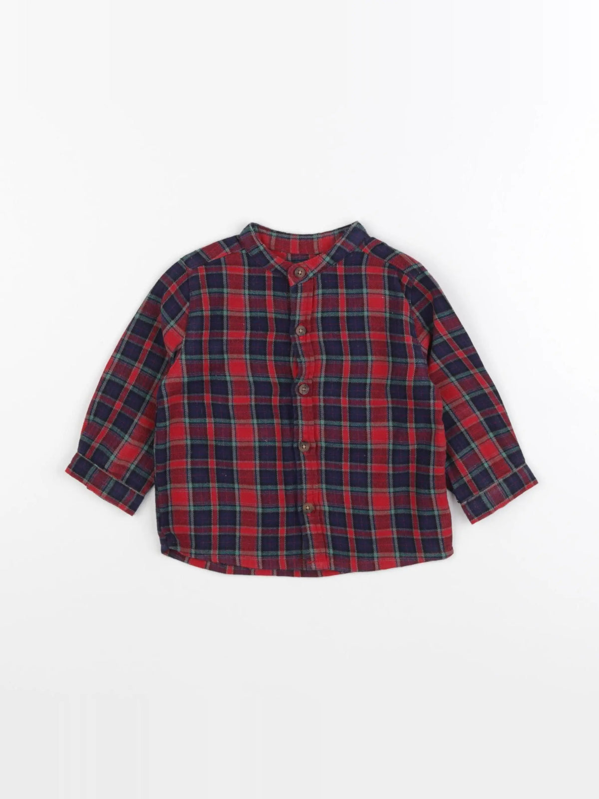 Boutchou - chemise multicolore - 9 mois