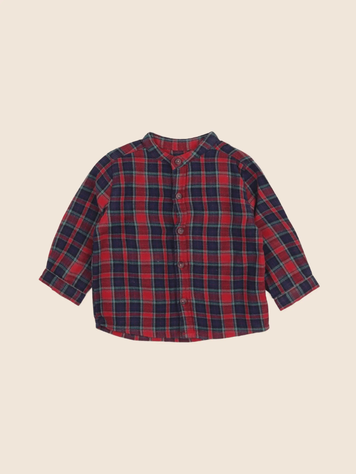 Boutchou - chemise multicolore - 9 mois