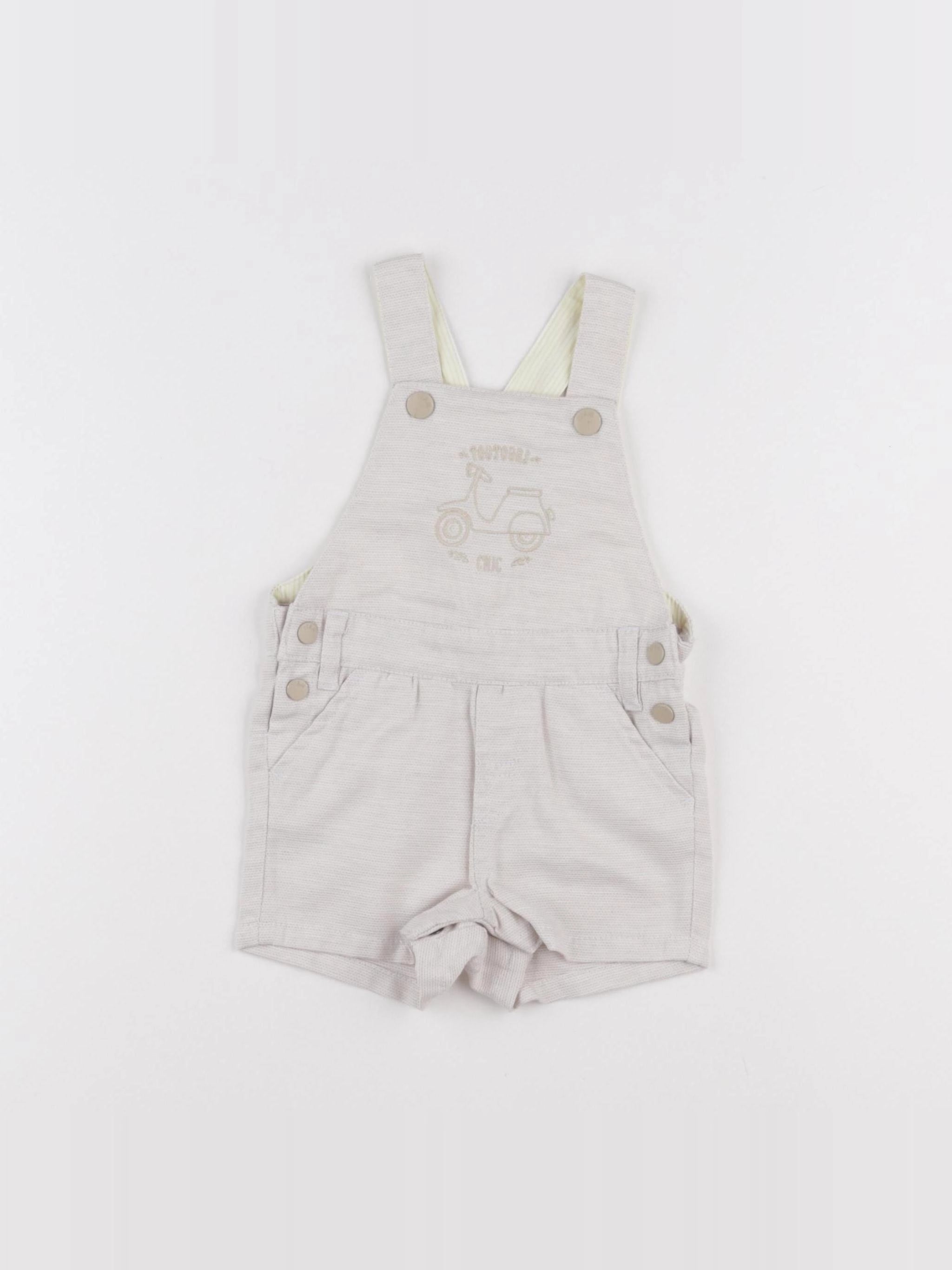 DPAM - salopette beige - 6 mois