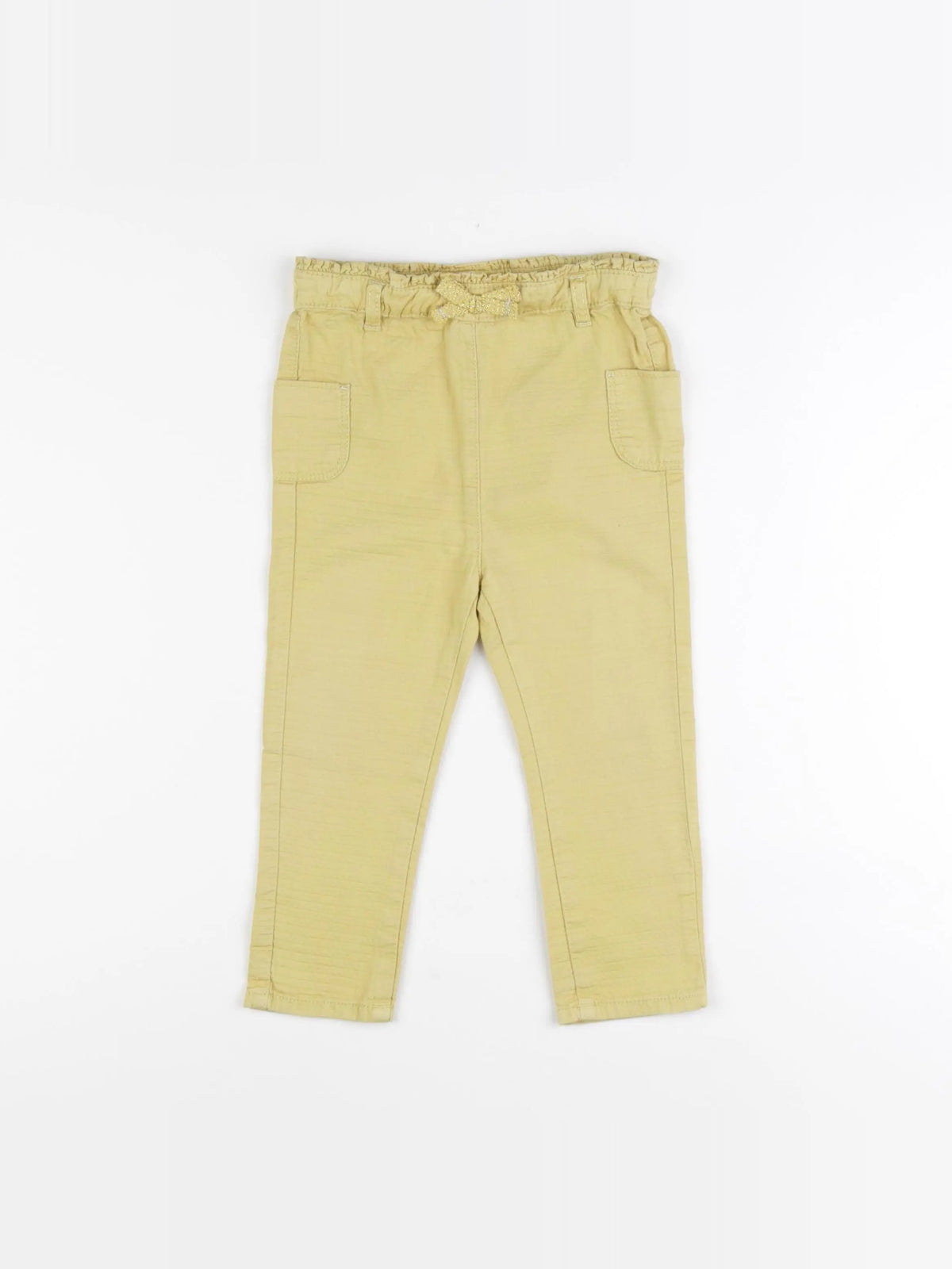 Tape à l'oeil - pantalon jaune - 24 mois