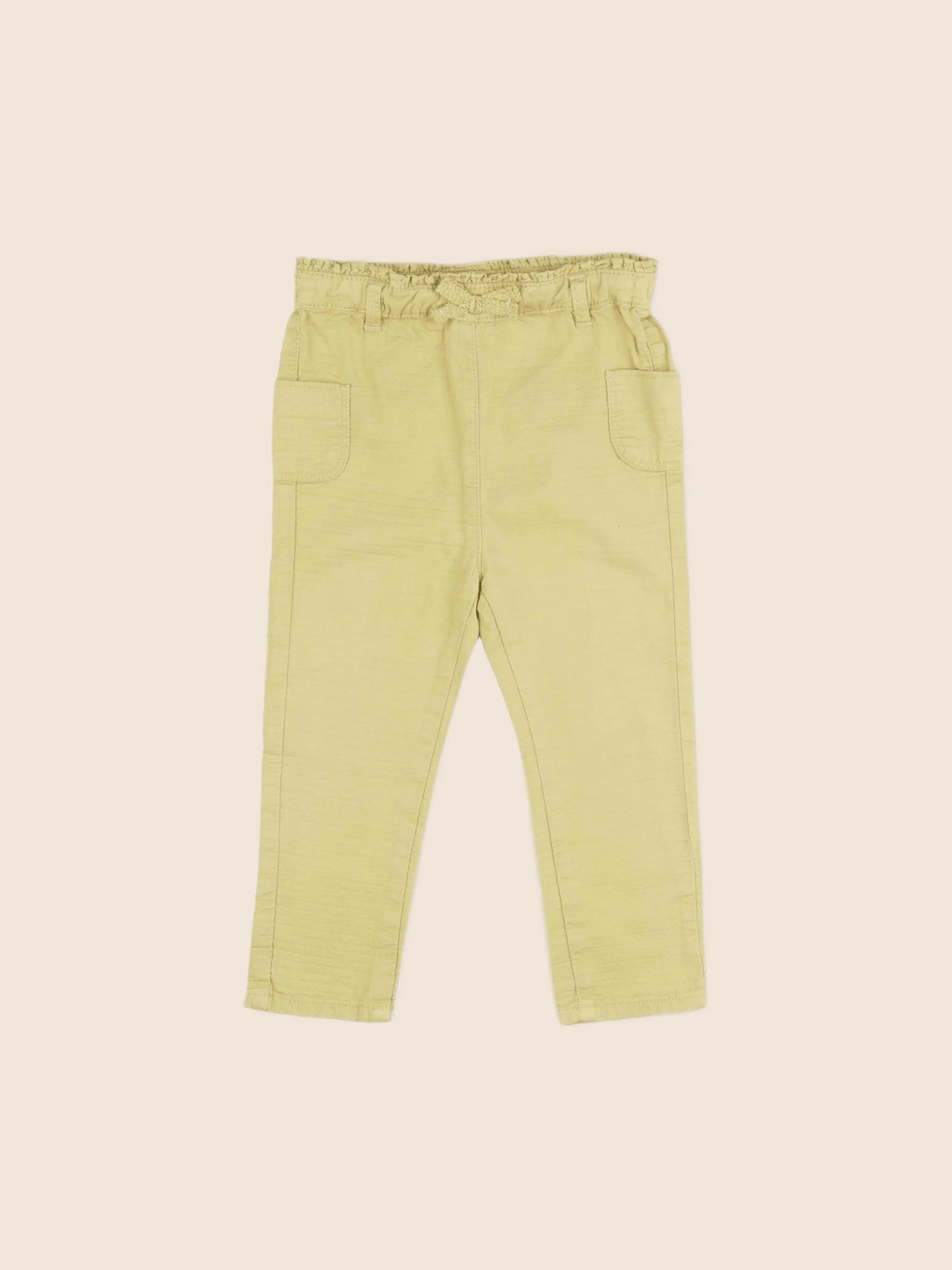 Tape à l'oeil - pantalon jaune - 24 mois