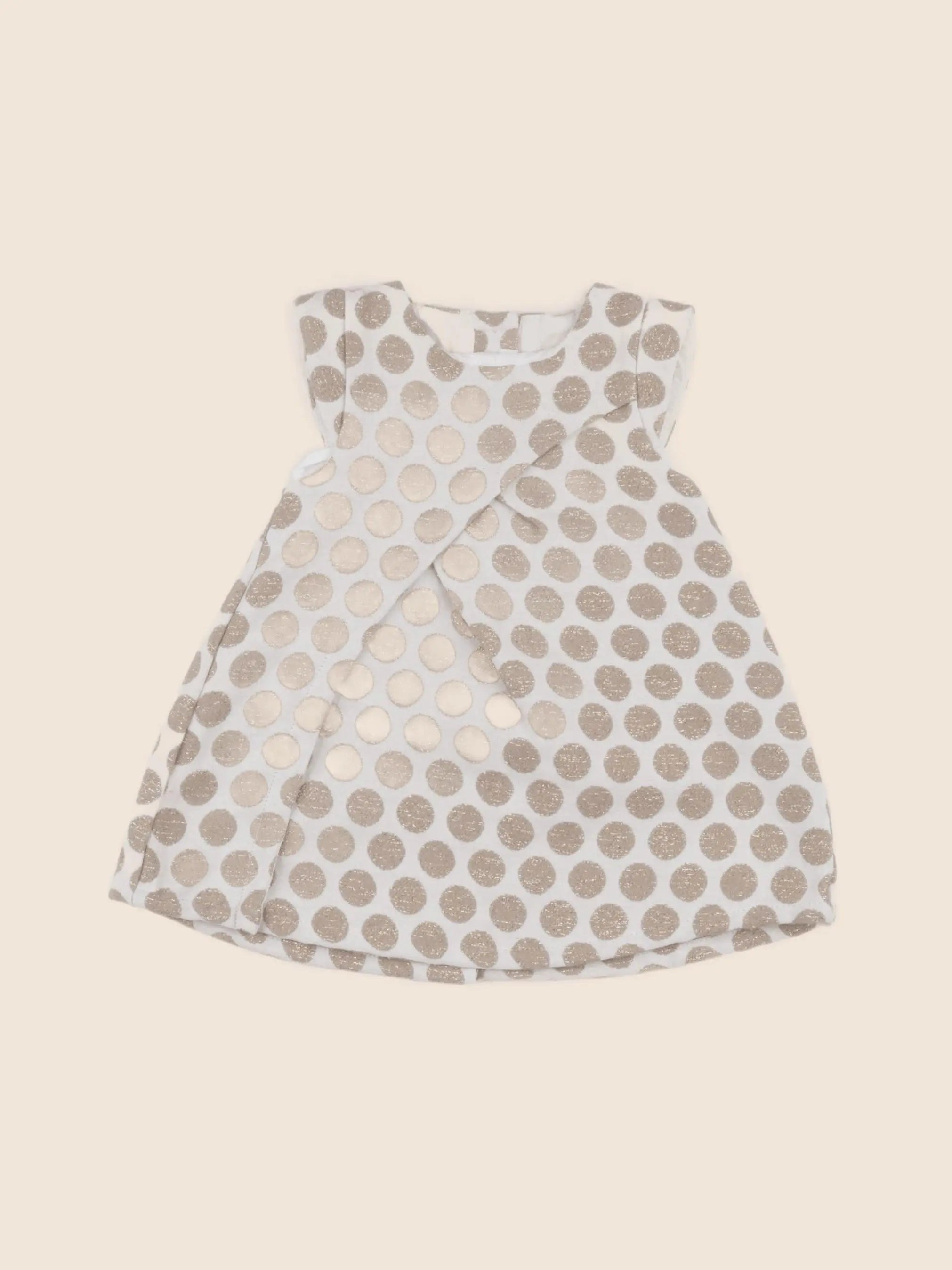Absorba - robe beige, marron, or - 6 mois