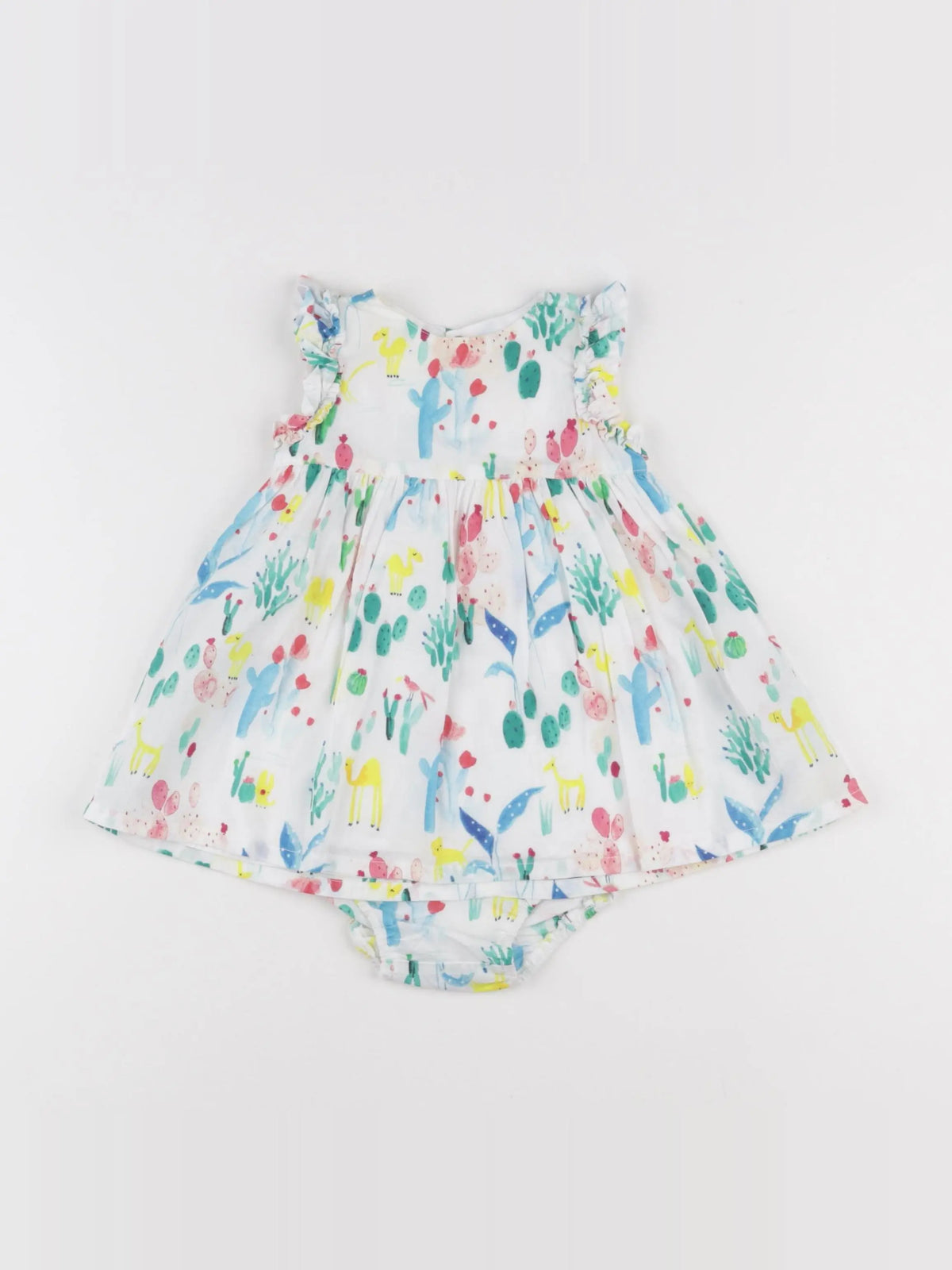 Catimini - robe multicolore - 6 mois