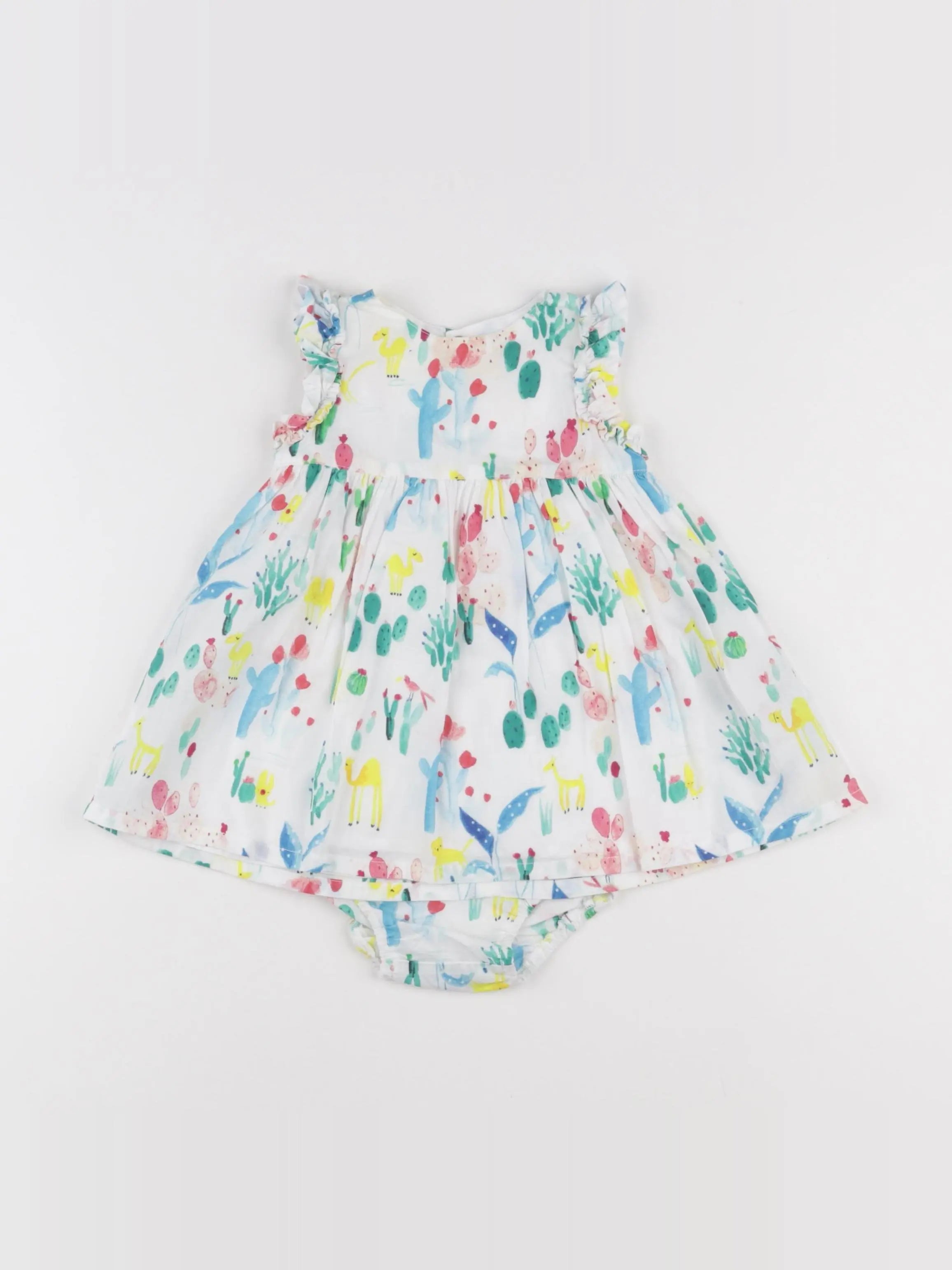 Catimini - robe multicolore - 6 mois