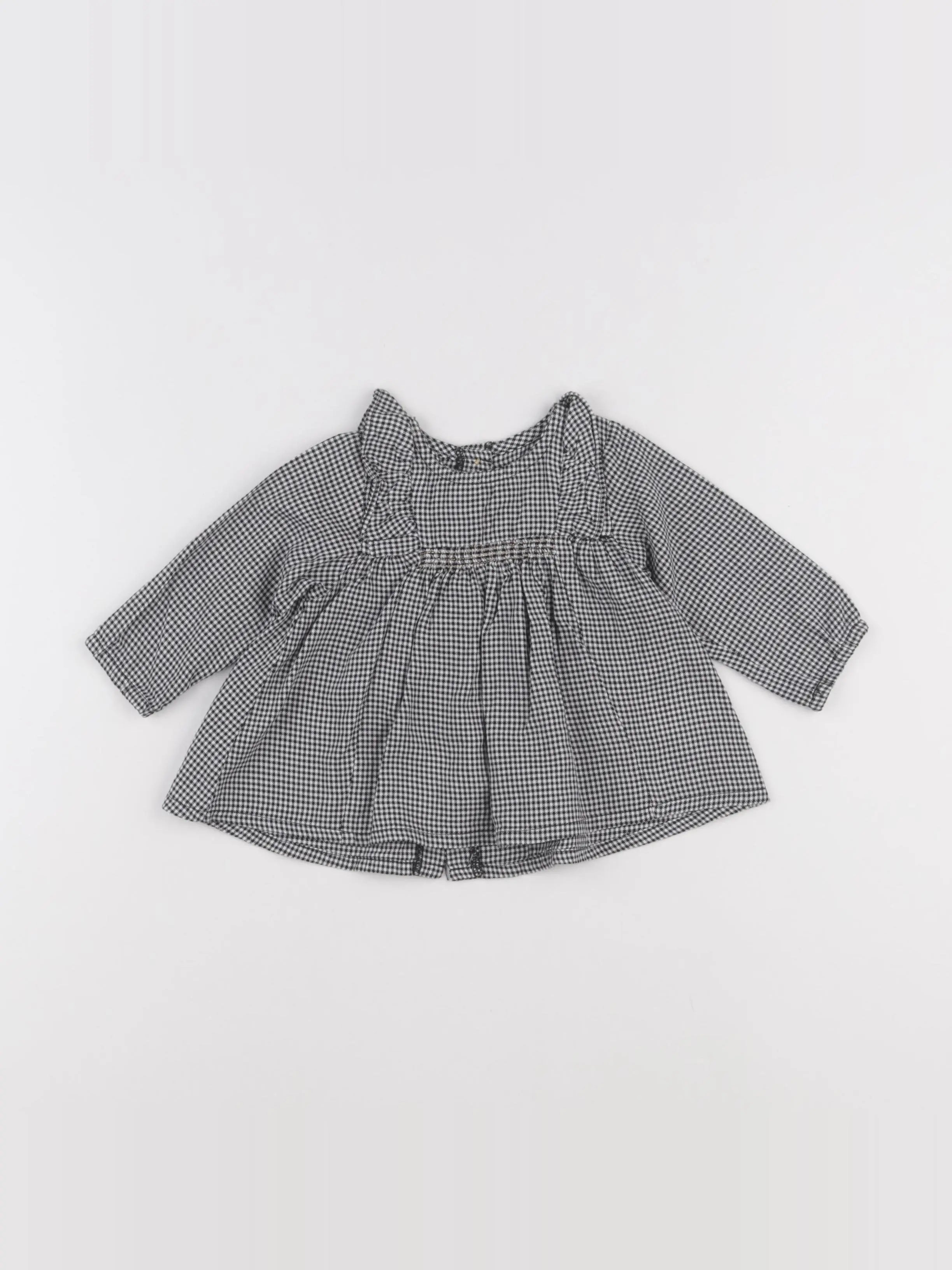 Absorba - blouse blanc, bleu - 6 mois