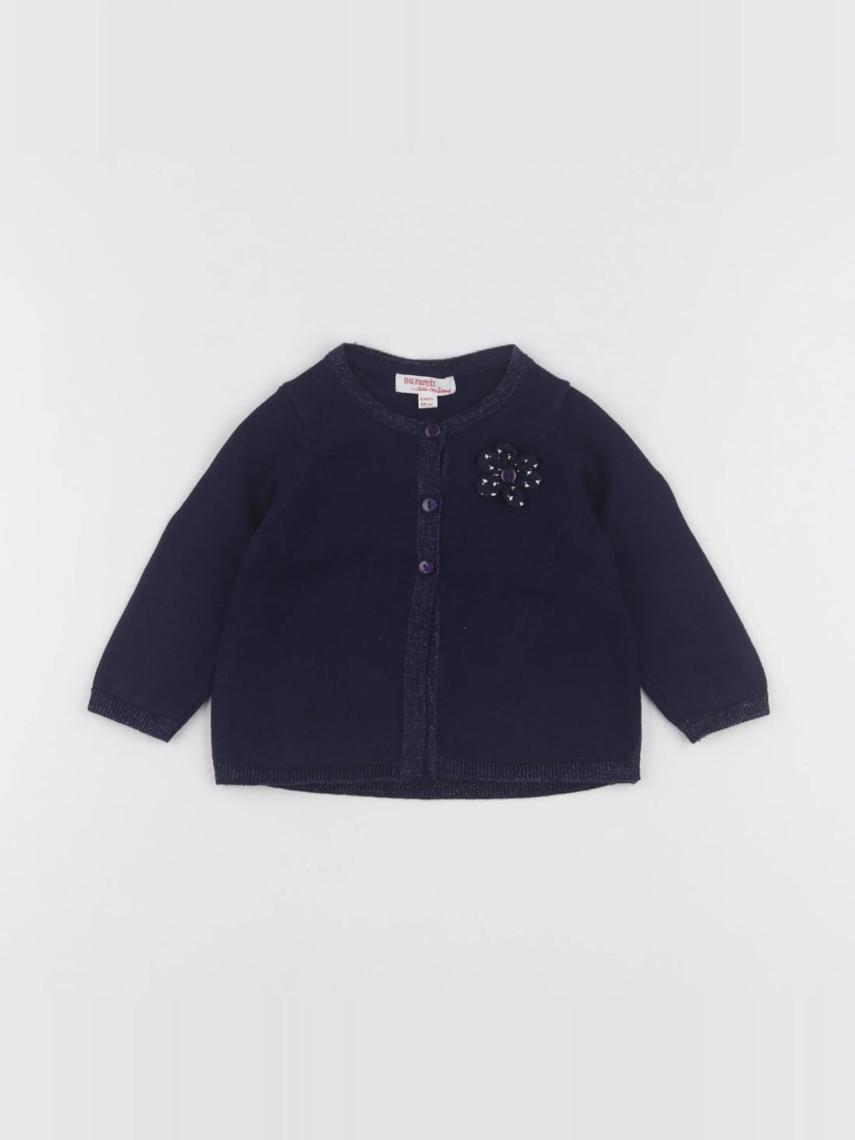 DPAM - gilet bleu - 6 mois