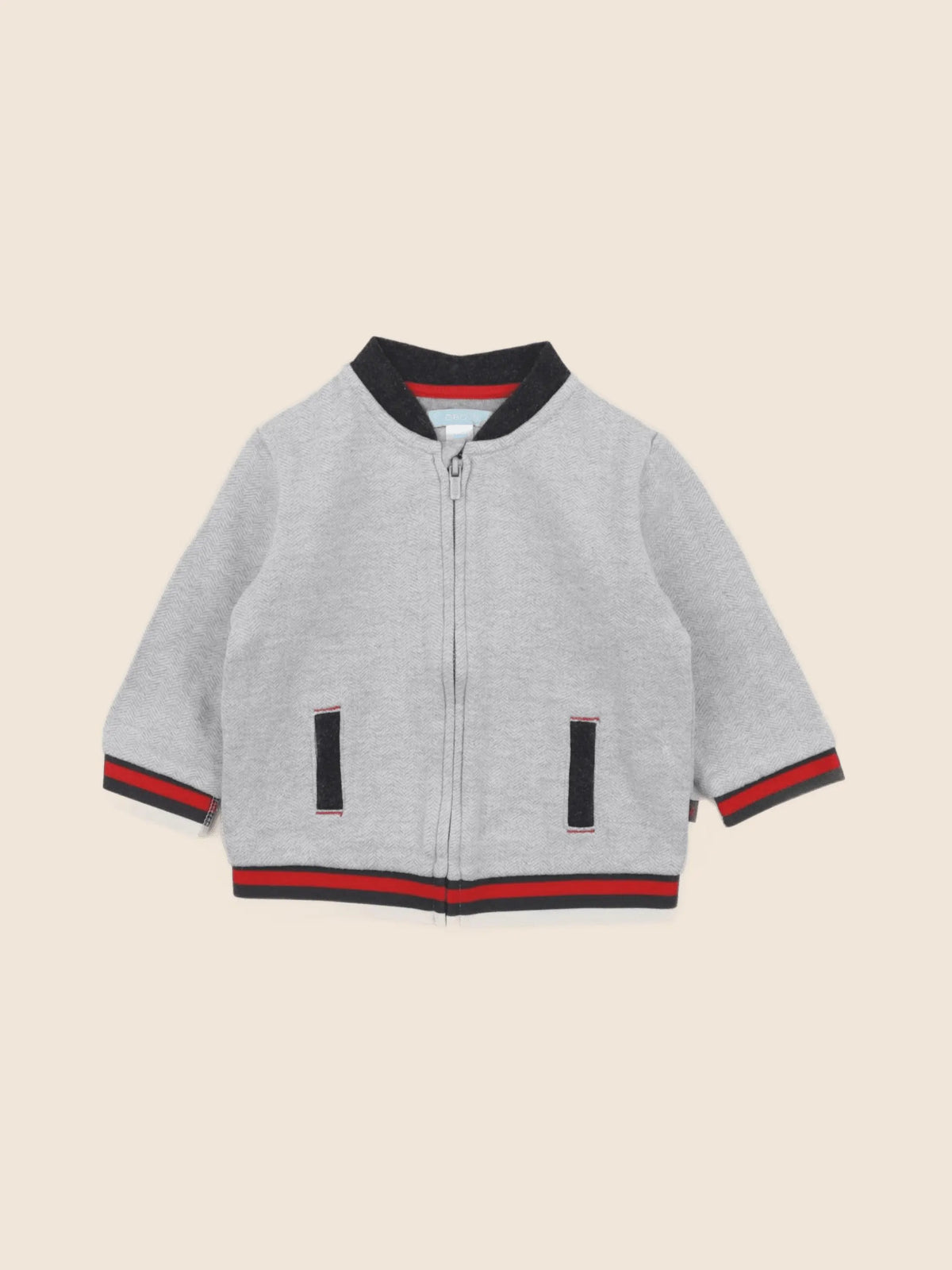 Obaïbi - sweat gris - 9 mois