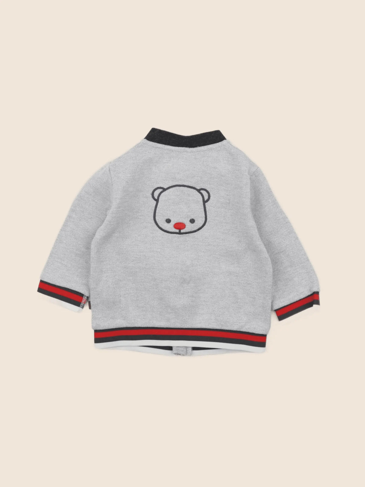 Obaïbi - sweat gris - 9 mois