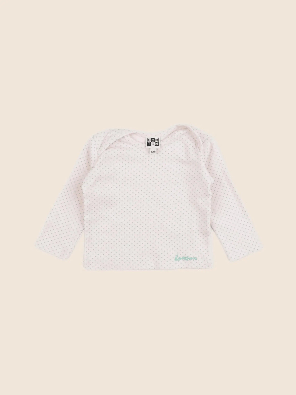 Bonton - tee-shirt rose - 6 mois