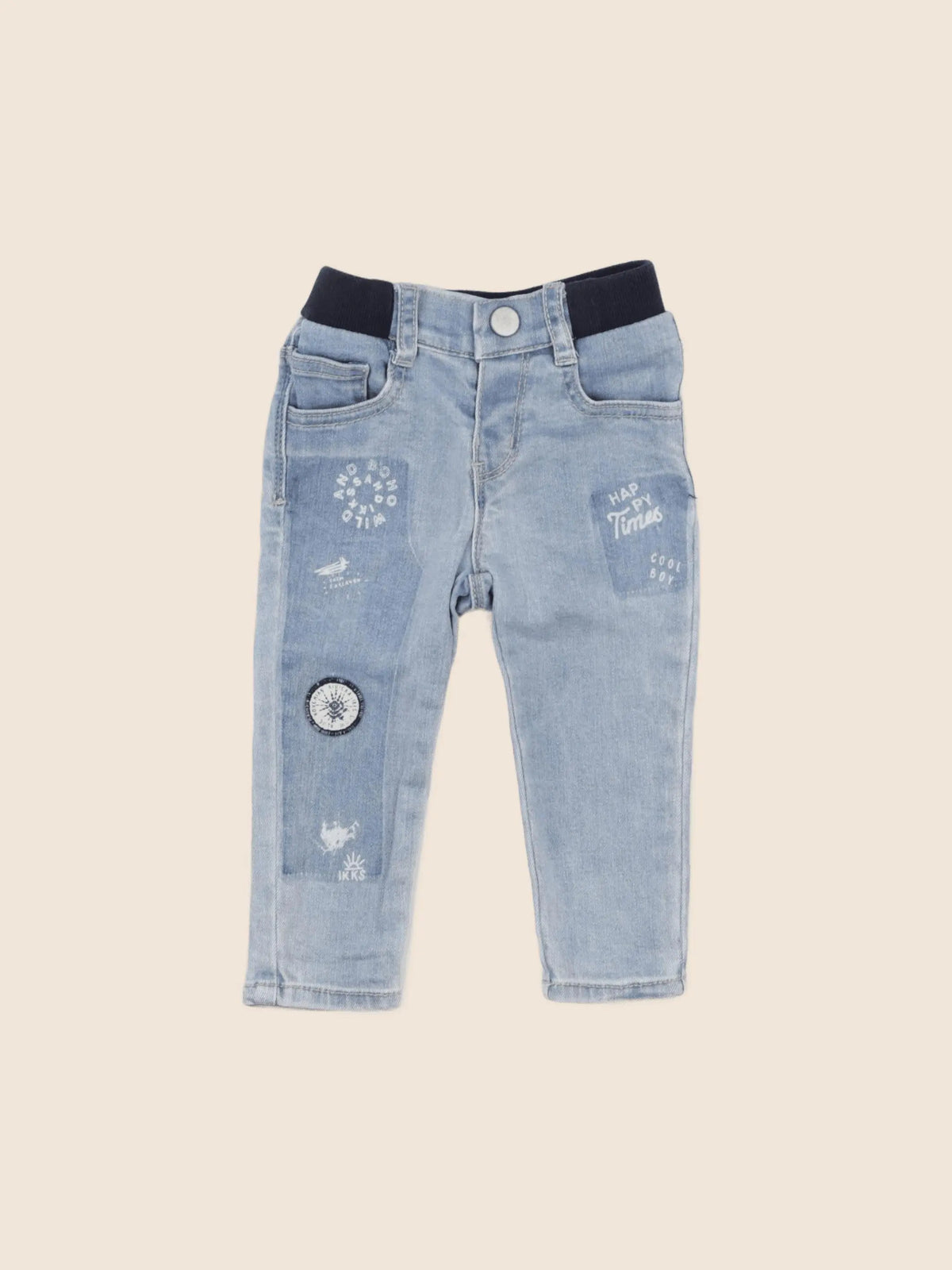 IKKS - jean bleu - 6 mois