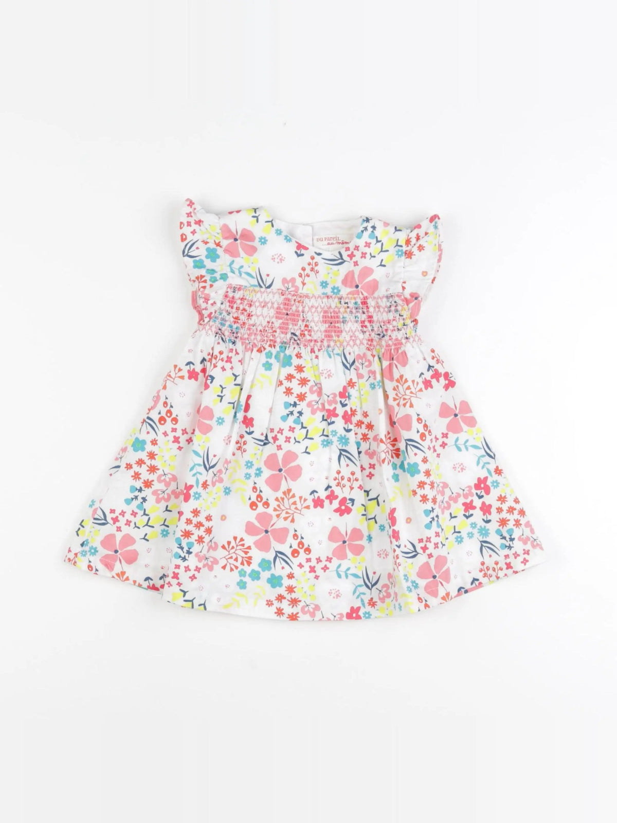 DPAM - robe multicolore - 6 mois