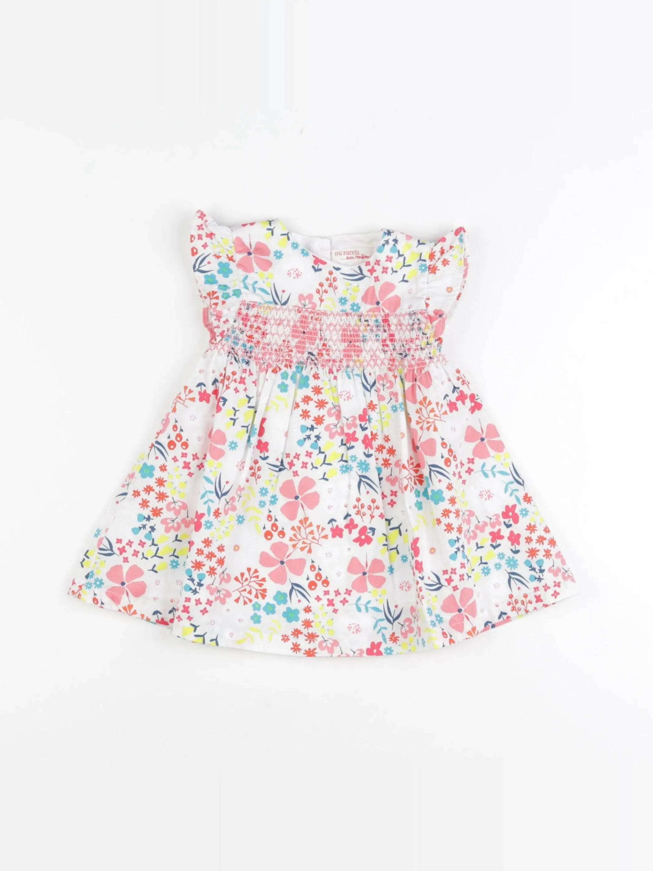 DPAM - robe multicolore - 6 mois
