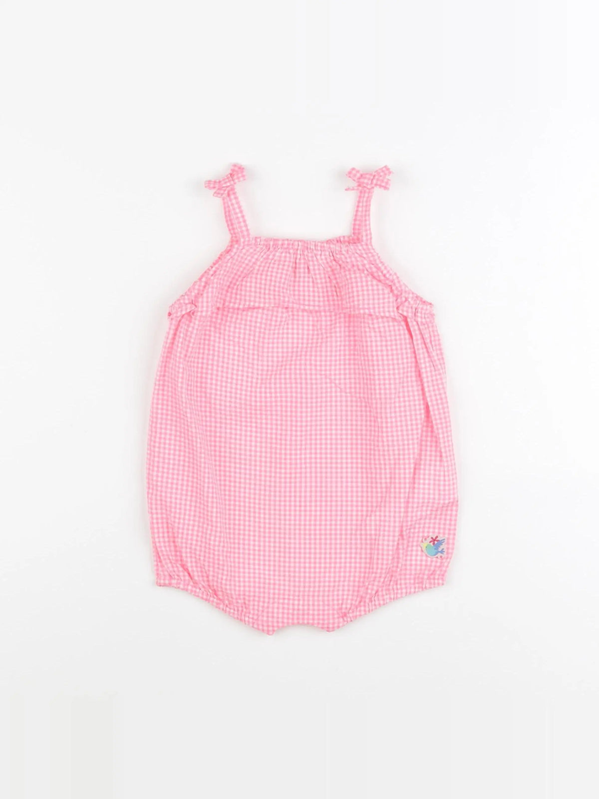 Sergent Major - combinaison blanc, rose - 6 mois