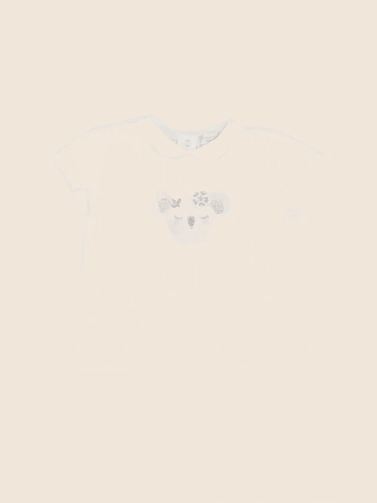 DPAM - tee-shirt beige - 6 mois