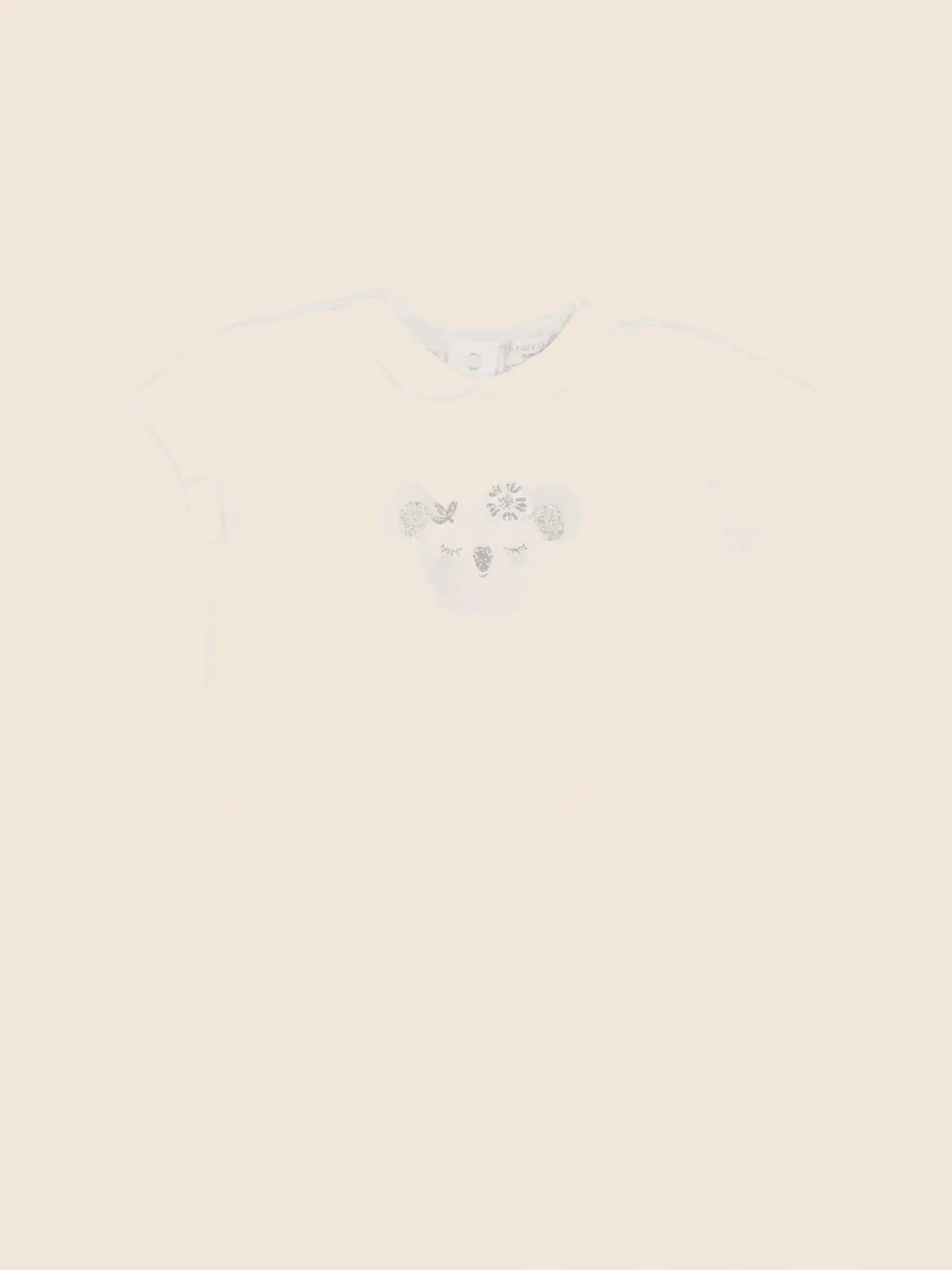 DPAM - tee-shirt beige - 6 mois