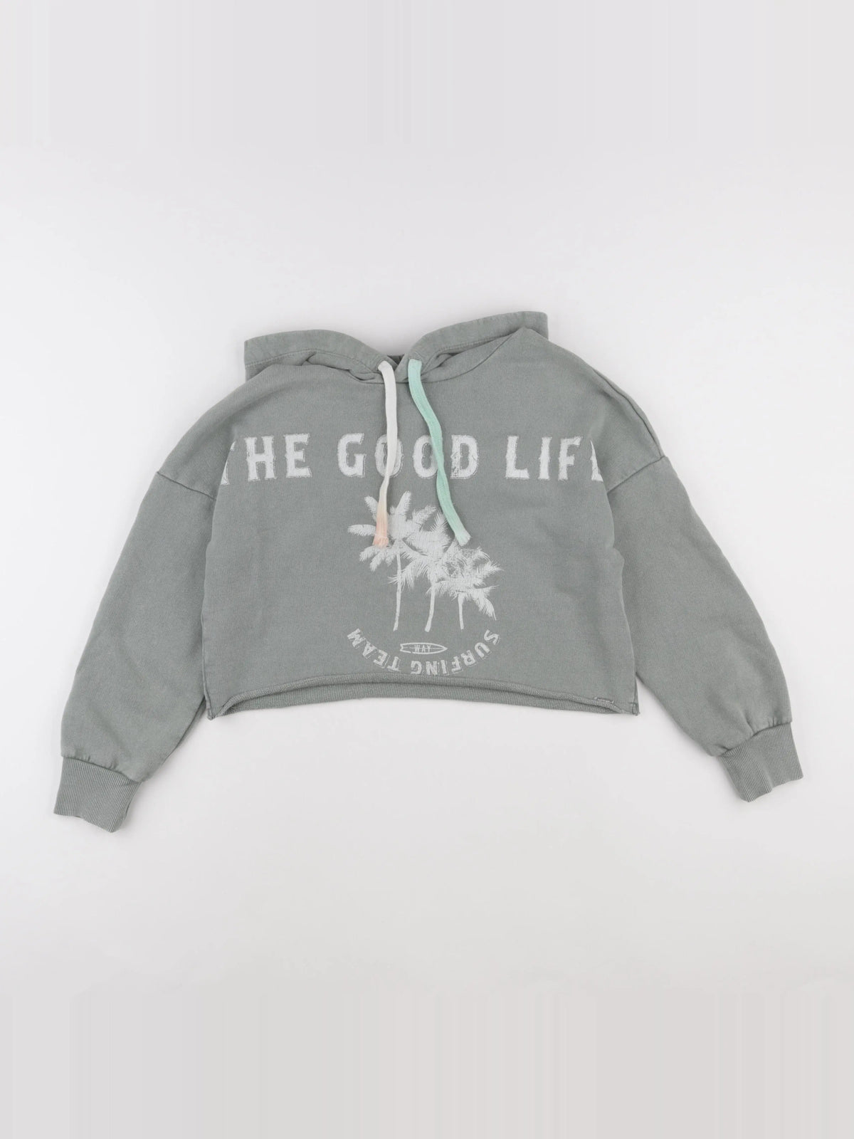 IKKS - sweat vert - 10 ans