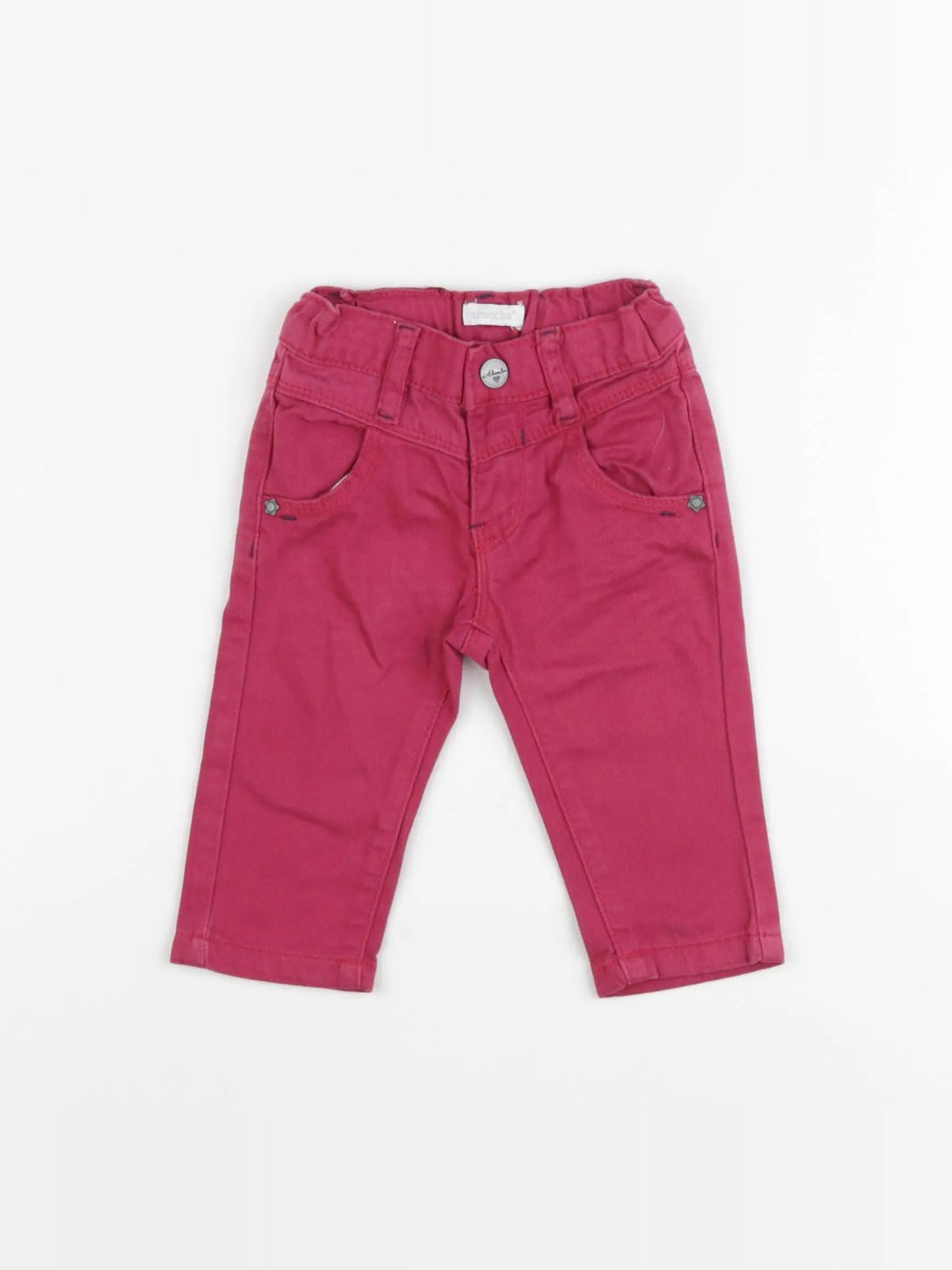 Absorba - jean rouge - 6 mois