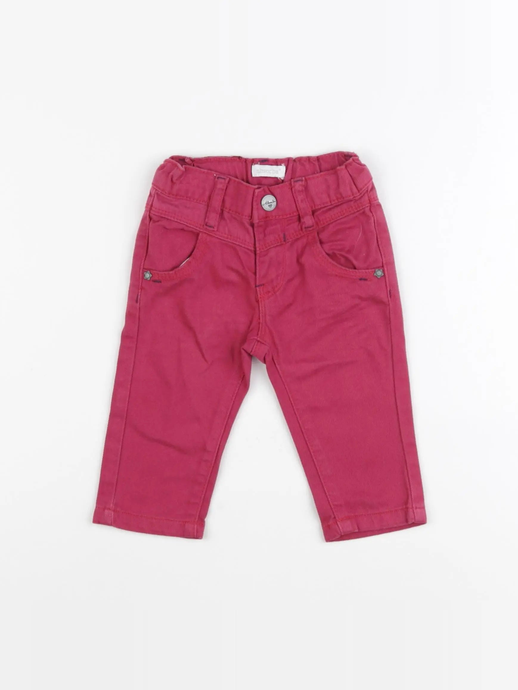 Absorba - jean rouge - 6 mois